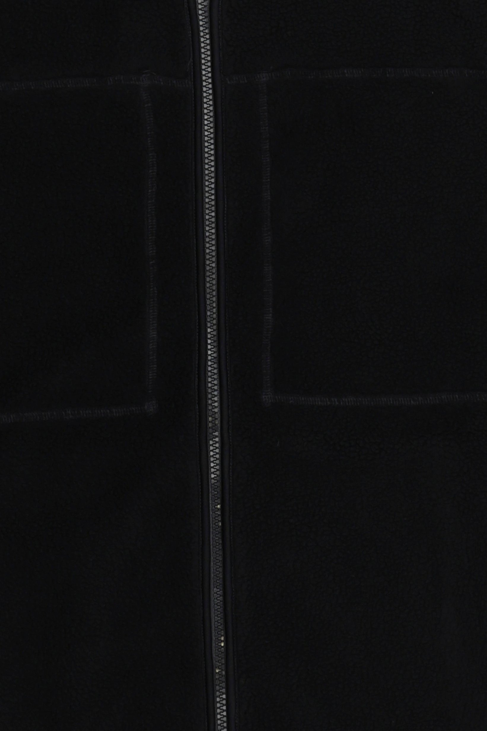 Women Textured Sleeveless Sherpa Jacket, Deep Navy