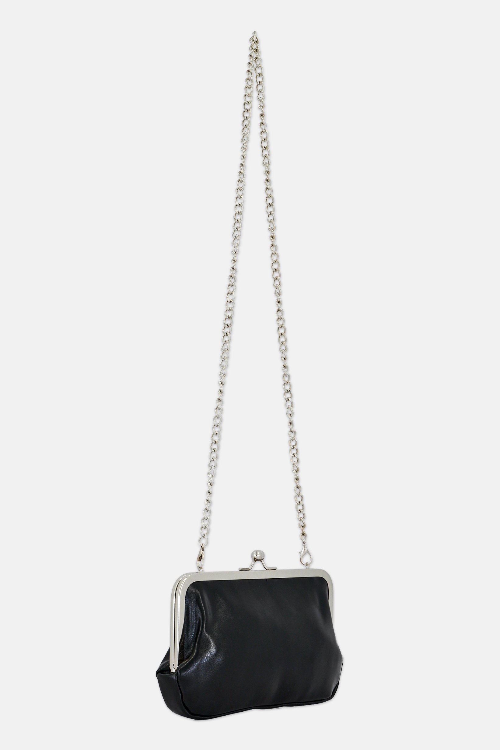 Women Solid Cross Body Bag, Black