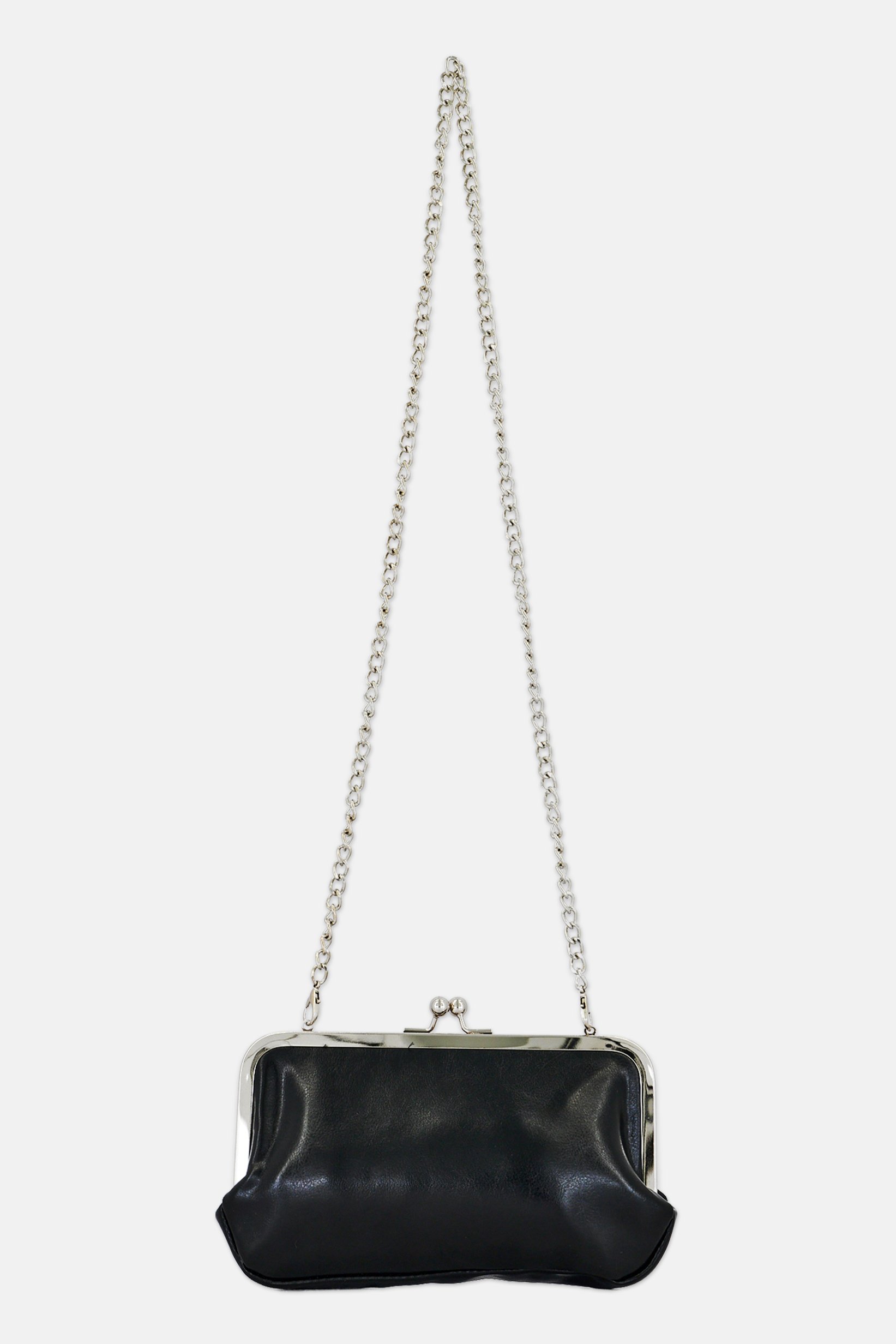 Women Solid Cross Body Bag, Black