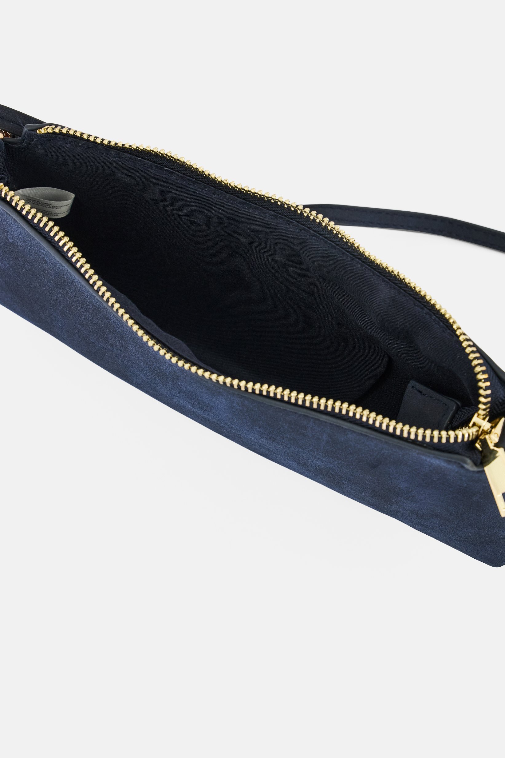 Women Zip-Top  Plain Mini Handbag, Navy