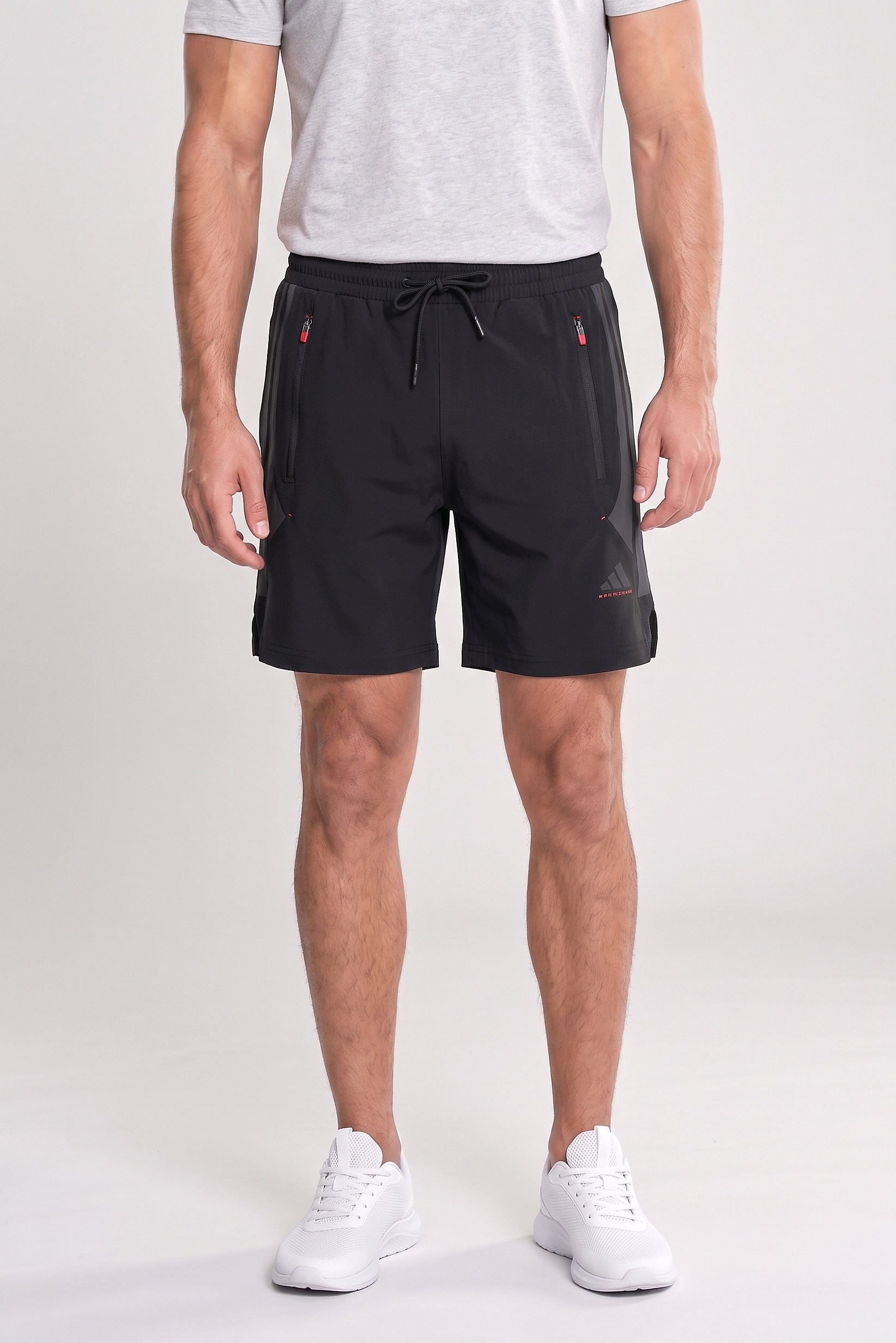 Men Sportswear Fit Training Shorts, Black