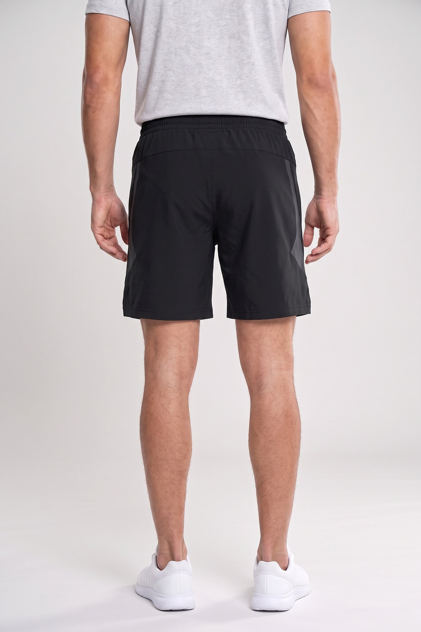 Men Sportswear Fit Training Shorts, Black