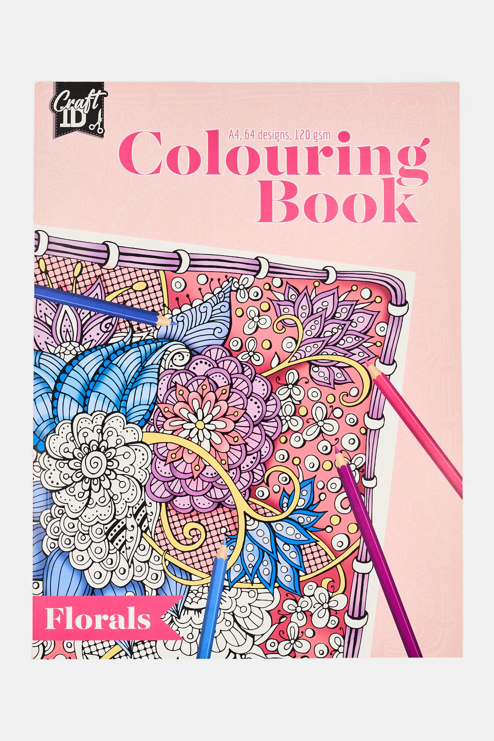 64 Designs Colouring Book