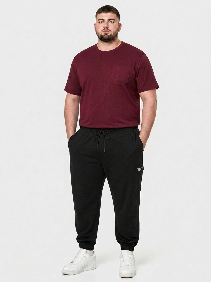 Men Sportswear Fit Outdoor jogger Pants, Black
