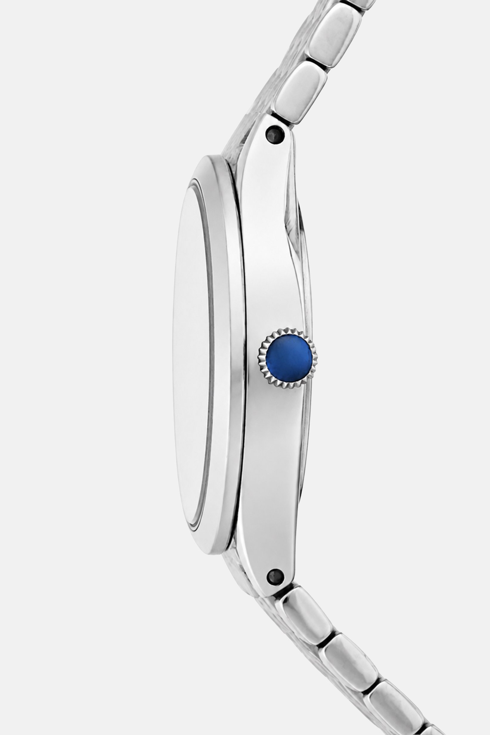 Women ES8691L2SNS Stainless Steel Analog Watch 26 mm, Silver