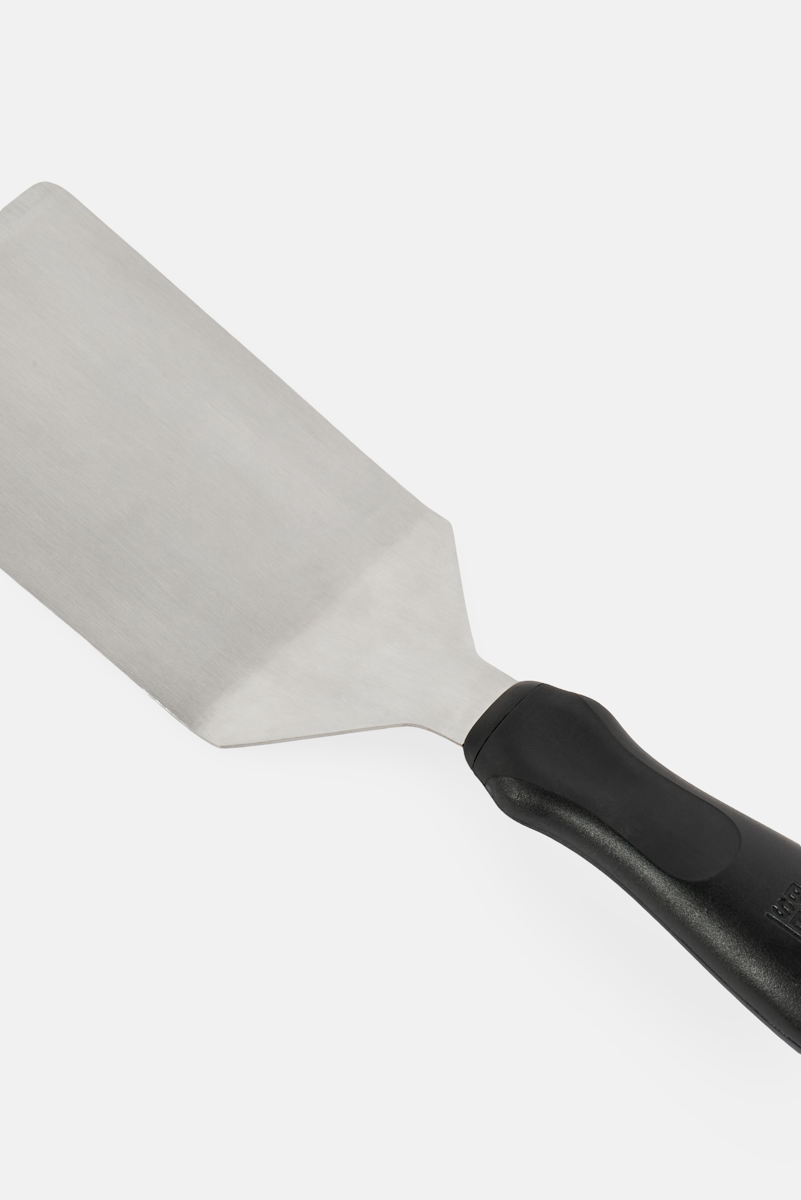 Stainless Steel Griddle Turner, Black