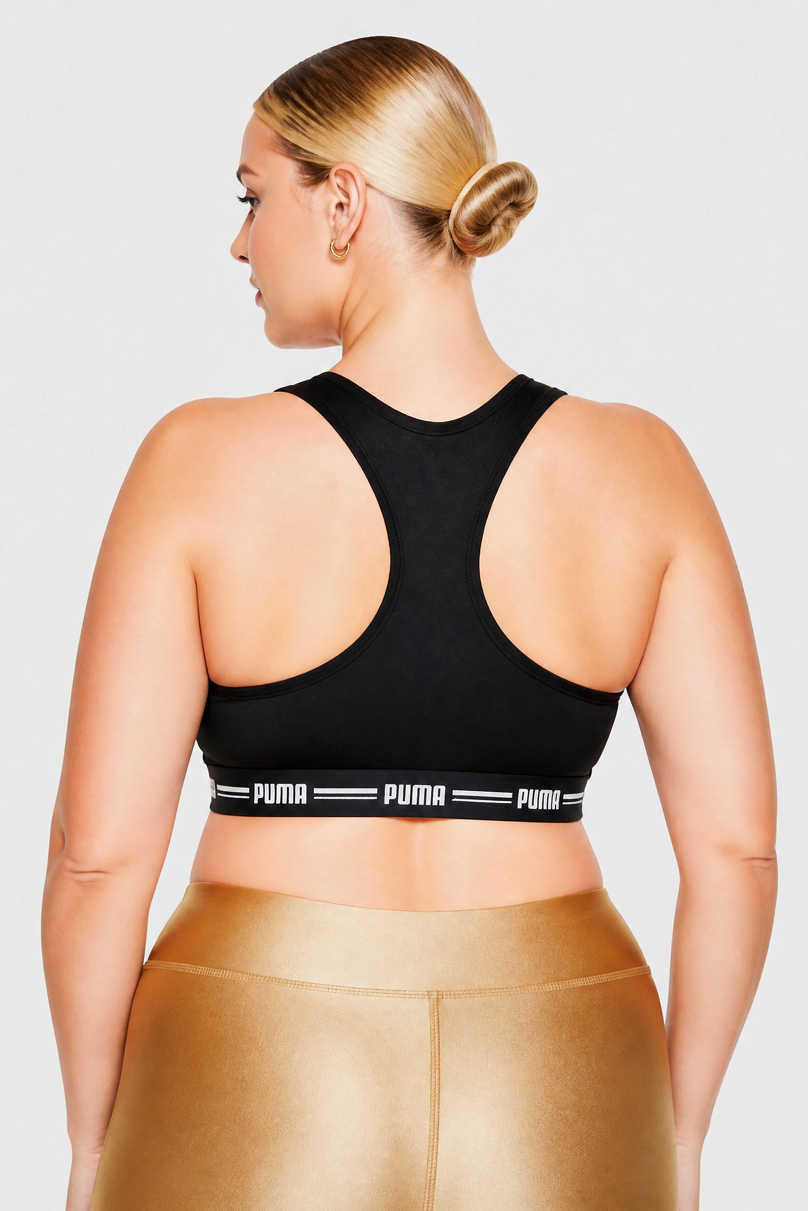 Women Non Padded Training Sports Bra, Black