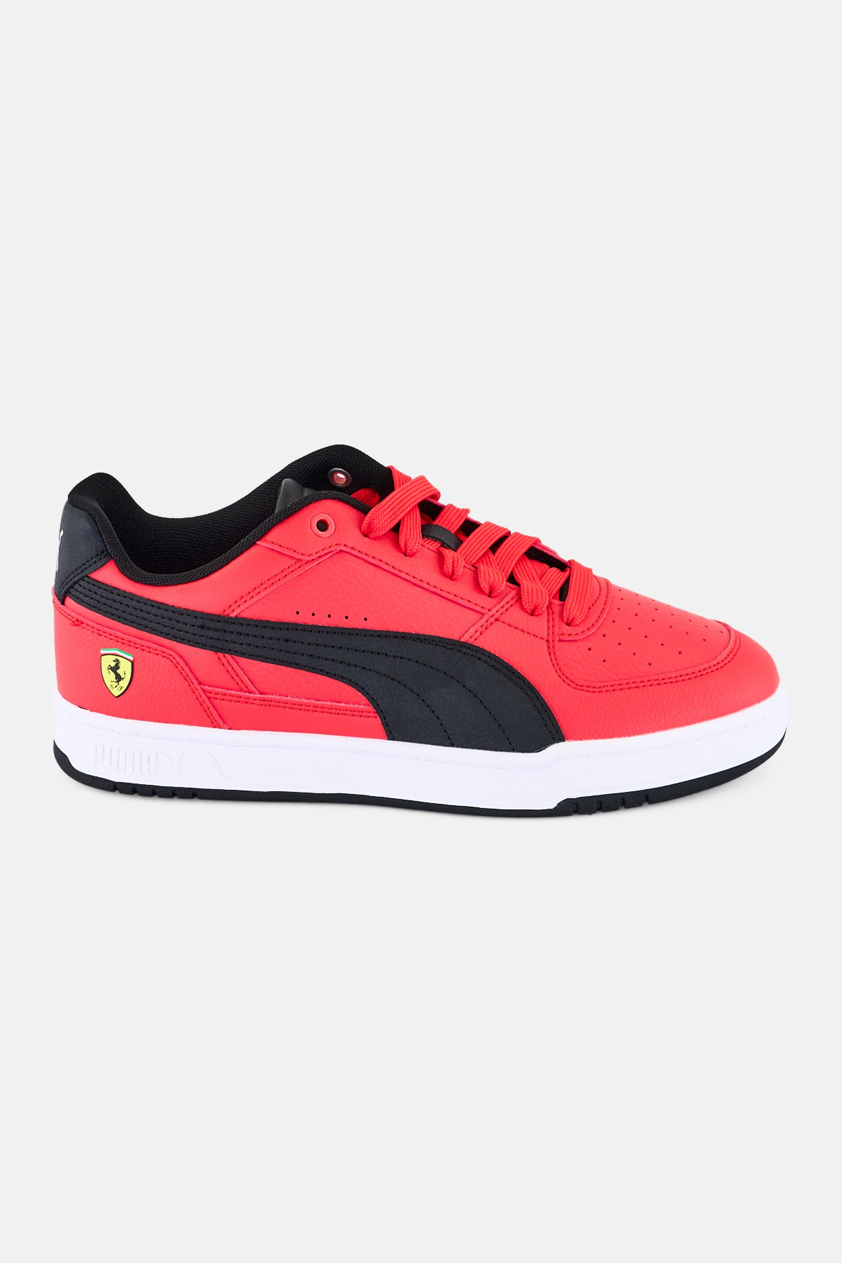 Men Ferrari Caven Lace Up Outdoor Shoes, Red