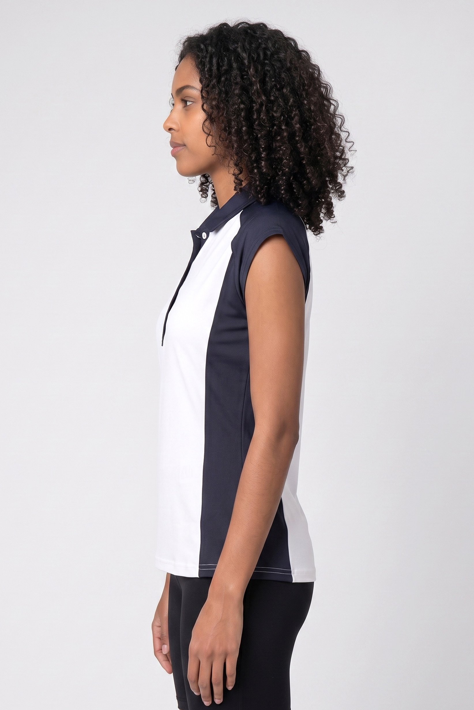 Women Sportswear Fit Short Sleeve Golf Polo Shirt, White