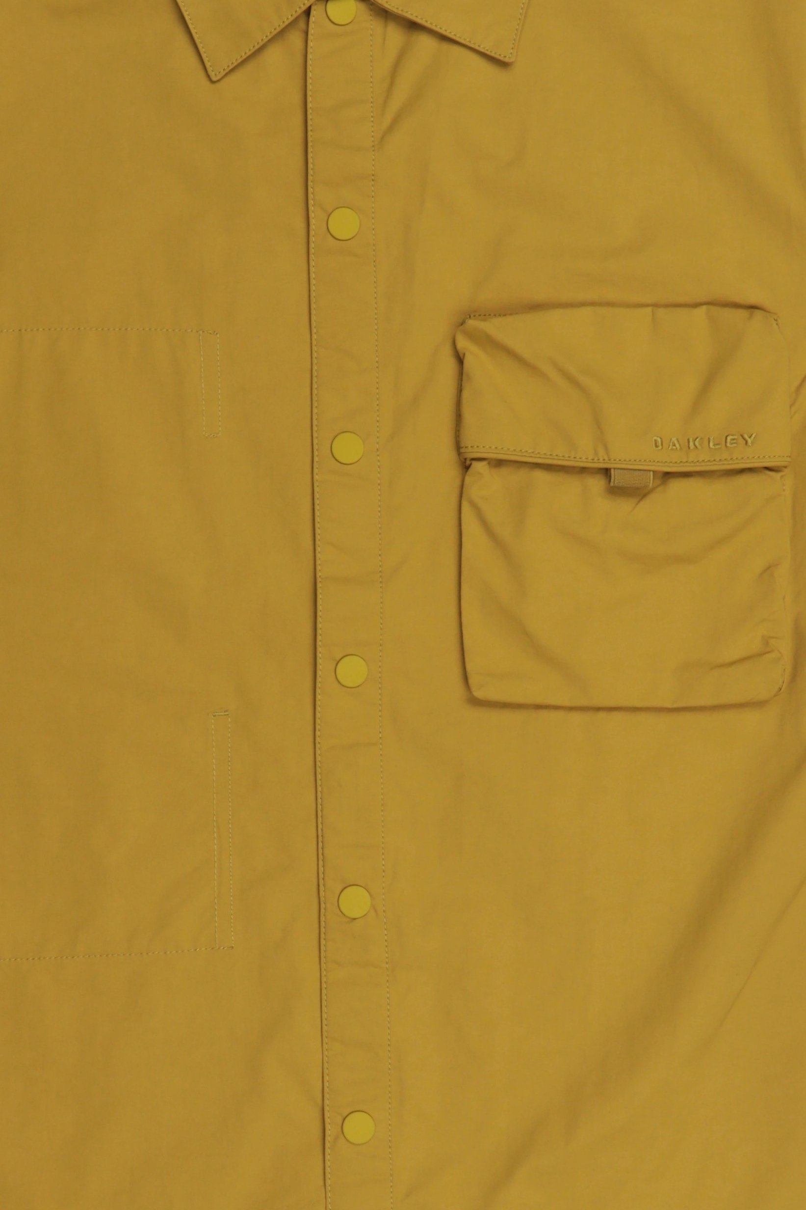 Men Boxy Fit Short Sleeve Outdoor Jackets Shirt, Light Olive