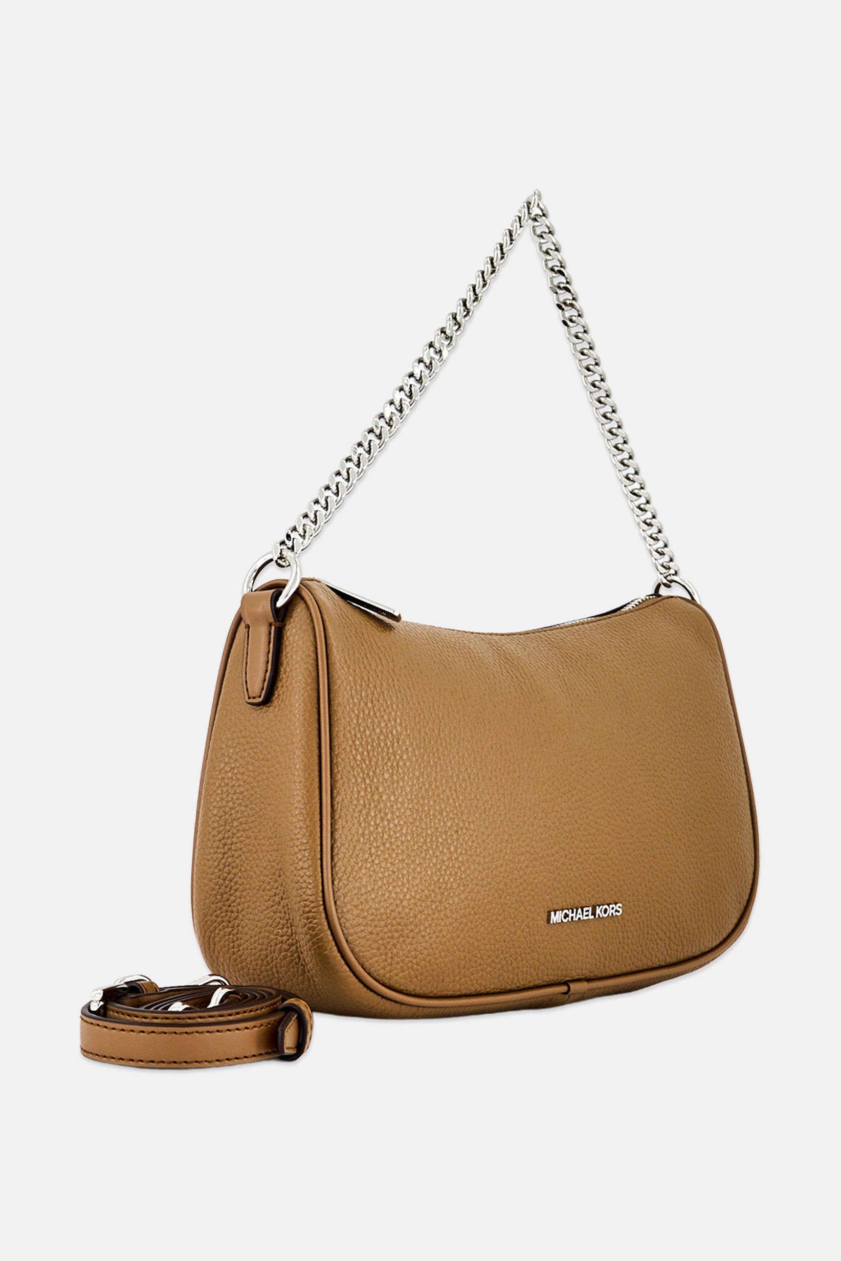 Women Brand Logo Handbag, Brown