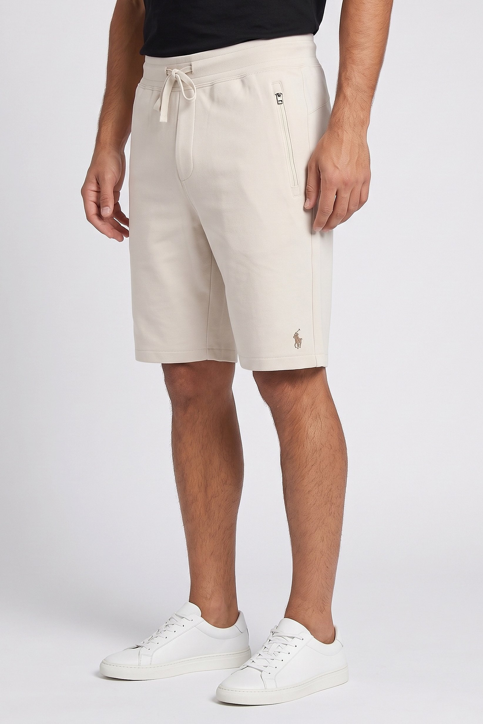 Polo Ralph Lauren Men Embroidered Logo Basic Short, Cream