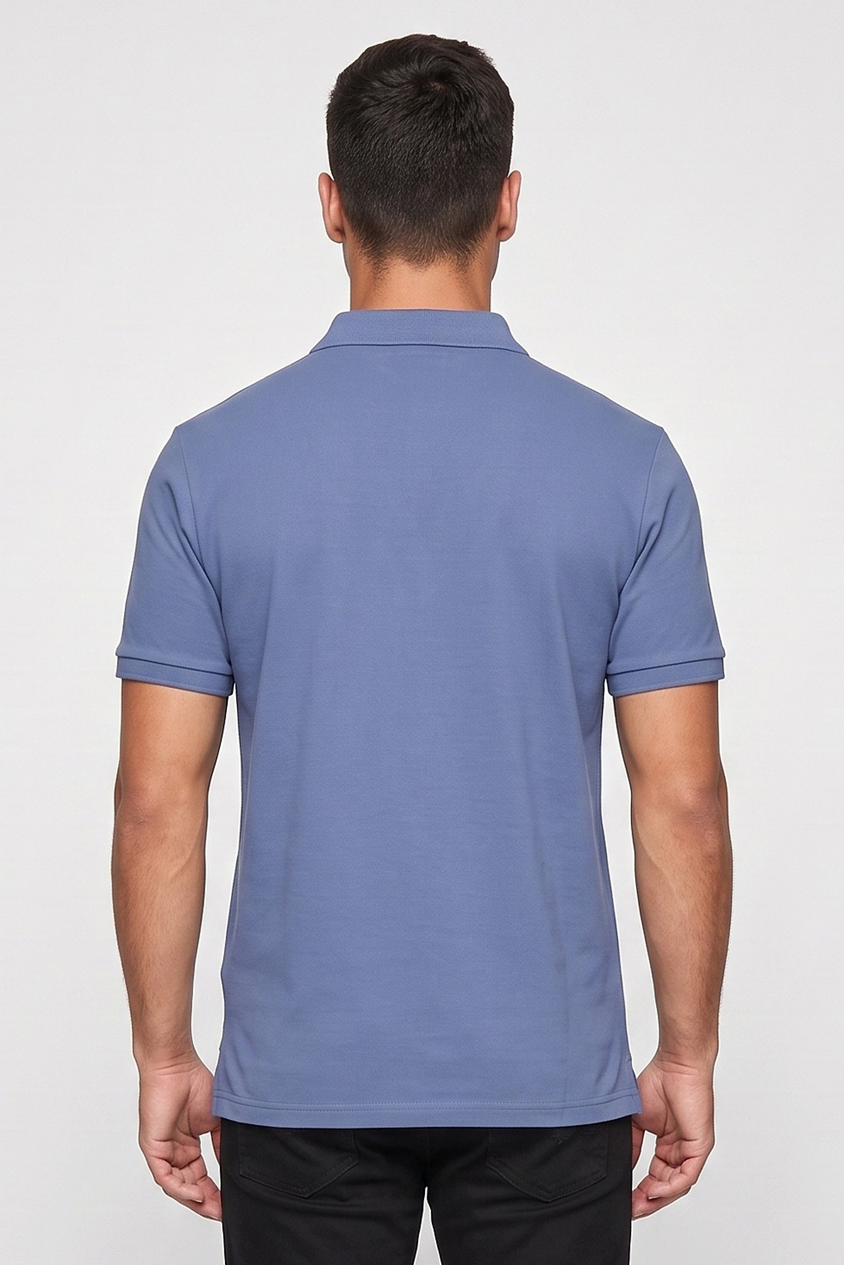 Polo Ralph Lauren Men Classic Fit Embroidered Logo Short Sleeve Polo, Slate Blue