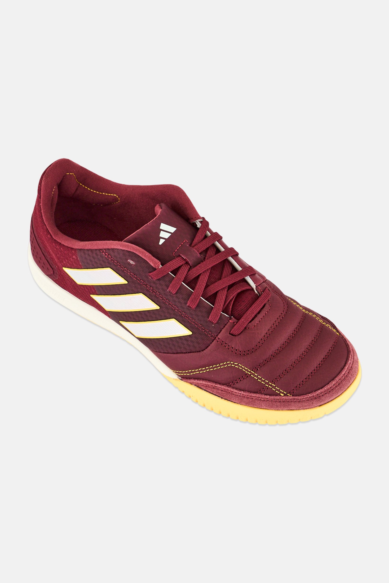 Men Top Sala Competition Lace Up Football Shoes, Maroon