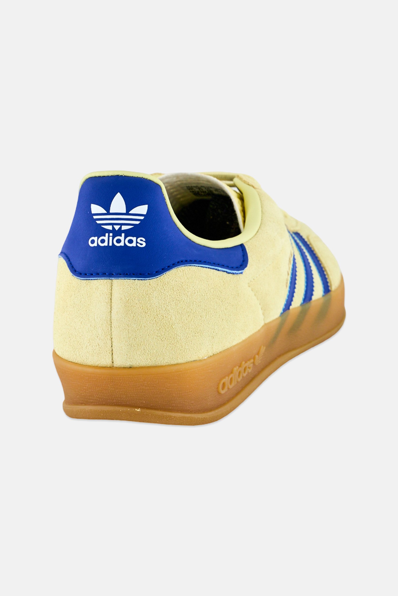 Men Gazelle Lace Up Training Shoes, Light Pastel Yellow