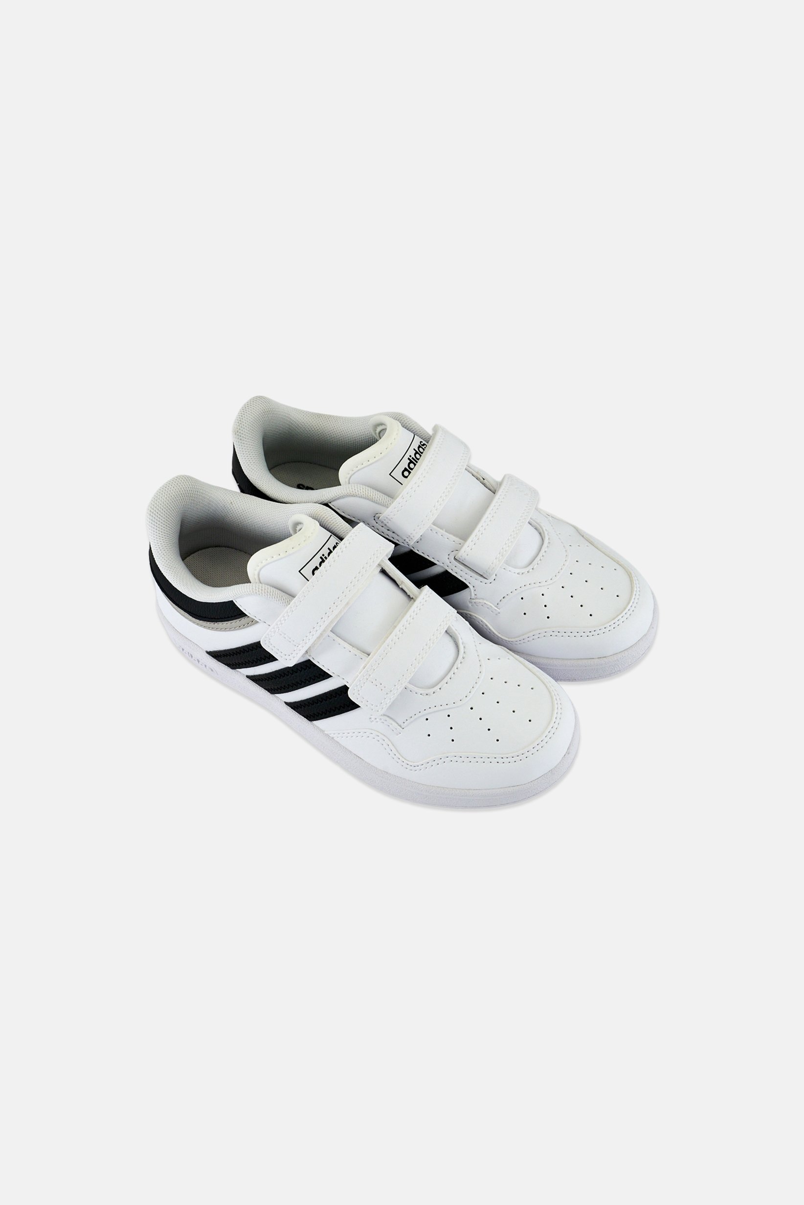 Kids Boy Hoops 4,0 Velcro Closure Basketball Shoes, White
