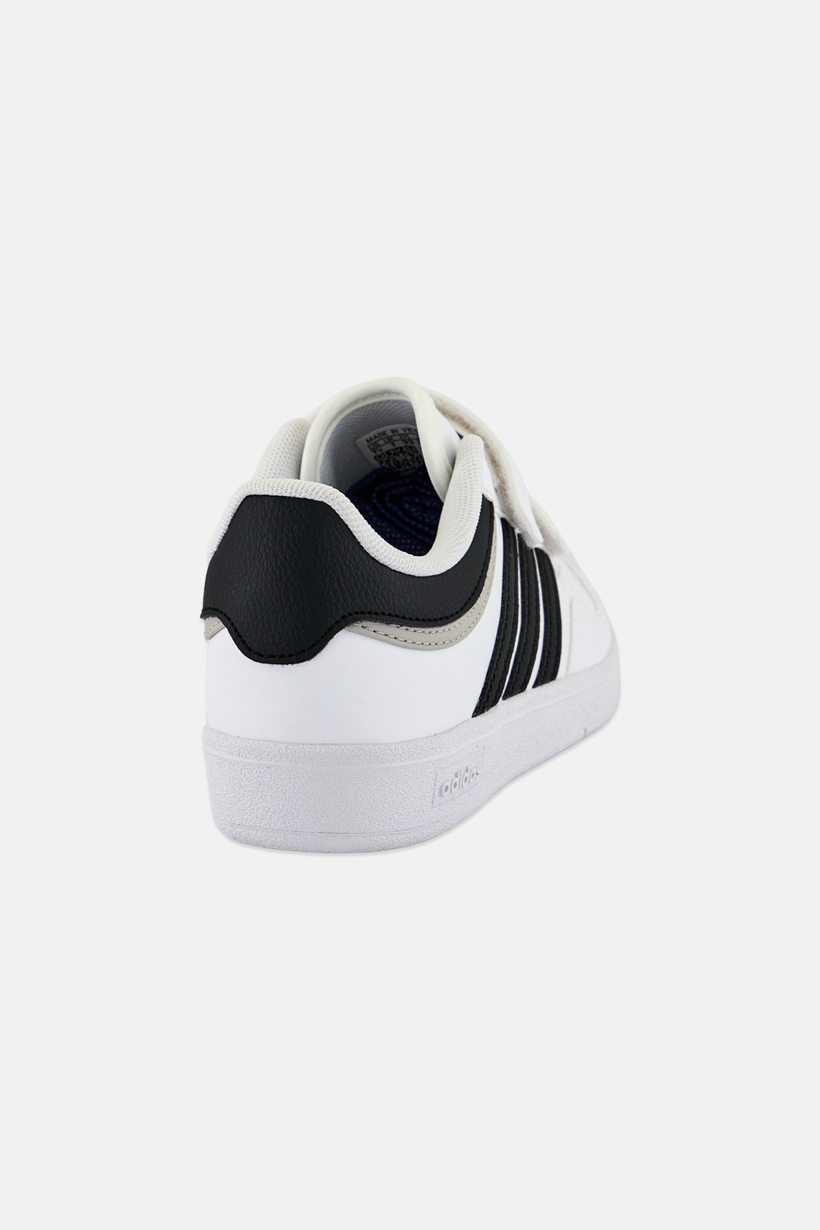 Kids Boy Hoops 4,0 Velcro Closure Basketball Shoes, White