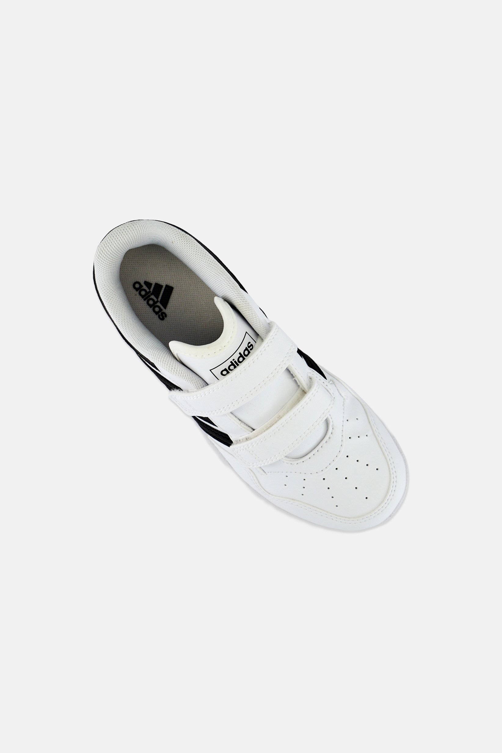 Kids Boy Hoops 4,0 Velcro Closure Basketball Shoes, White