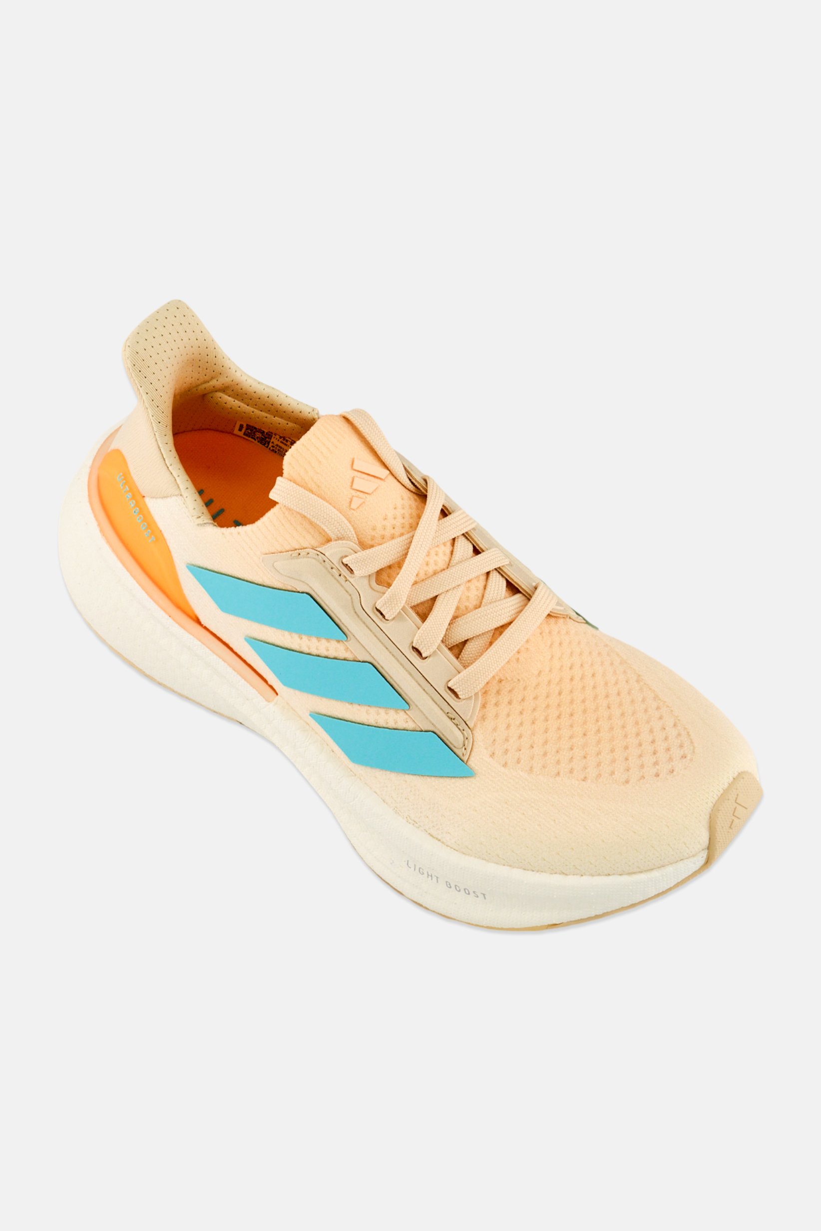 Kids Boy Ultra Boost 5 Lace Up Running Shoes, Light Peach