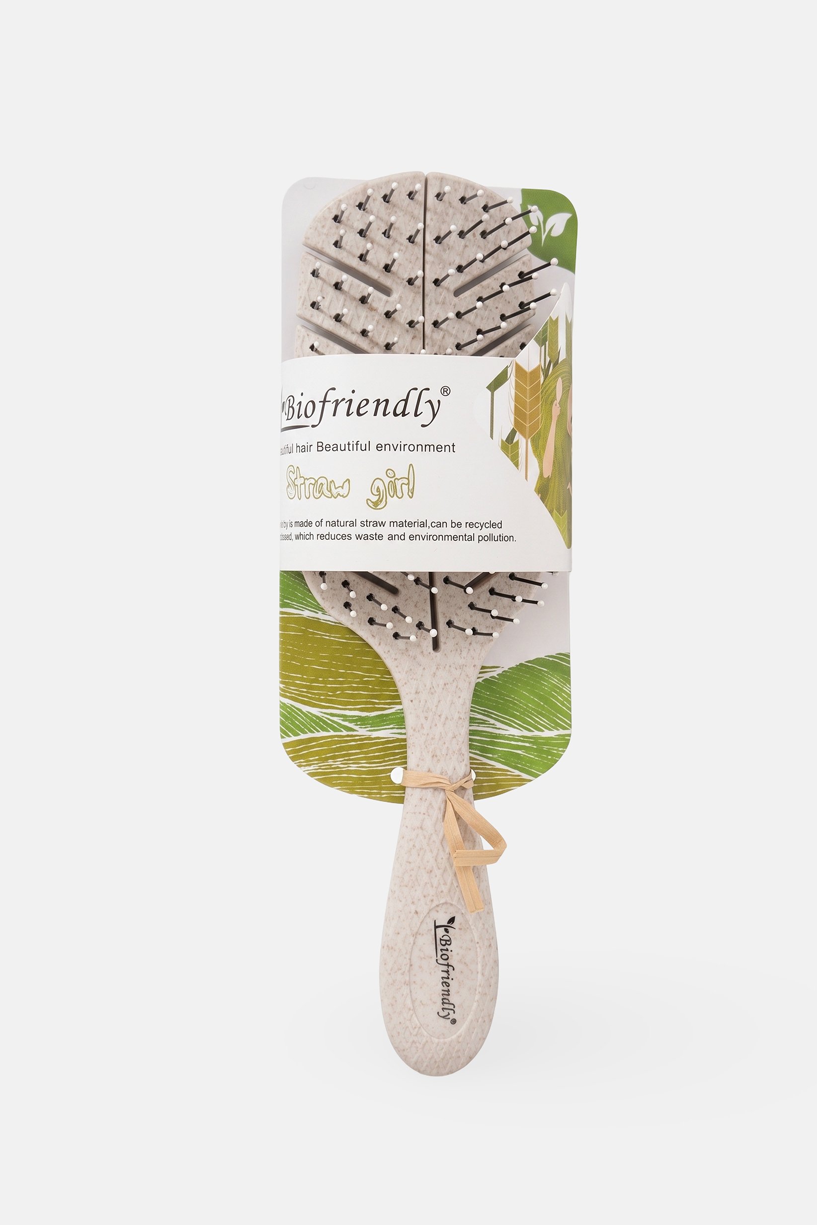Eco-Friendly Hairbrush, Grey