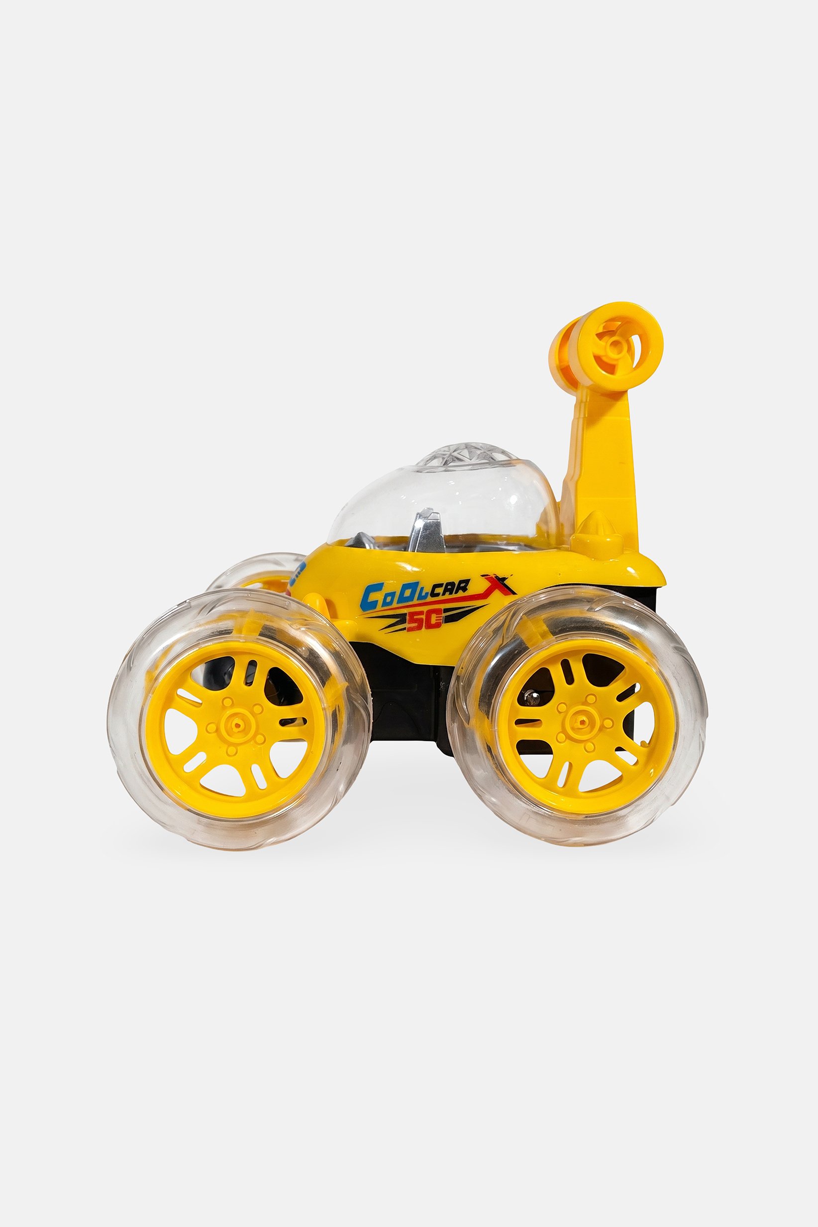 Remote Control Stunt Car, Yellow