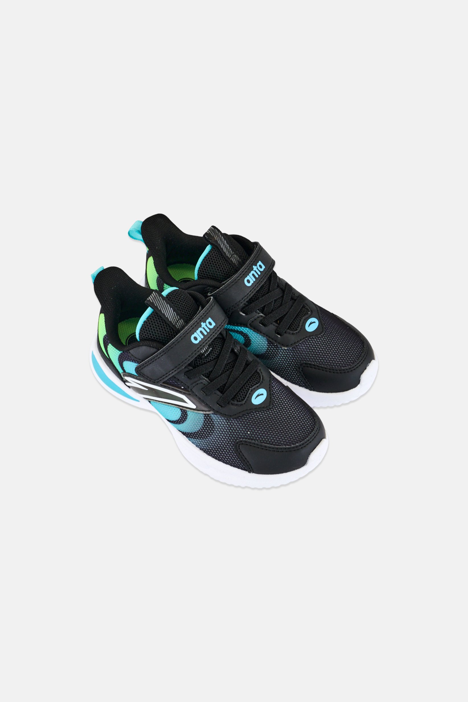 Kids Boy Velcro Closure Outdoor Shoes, Multicolor