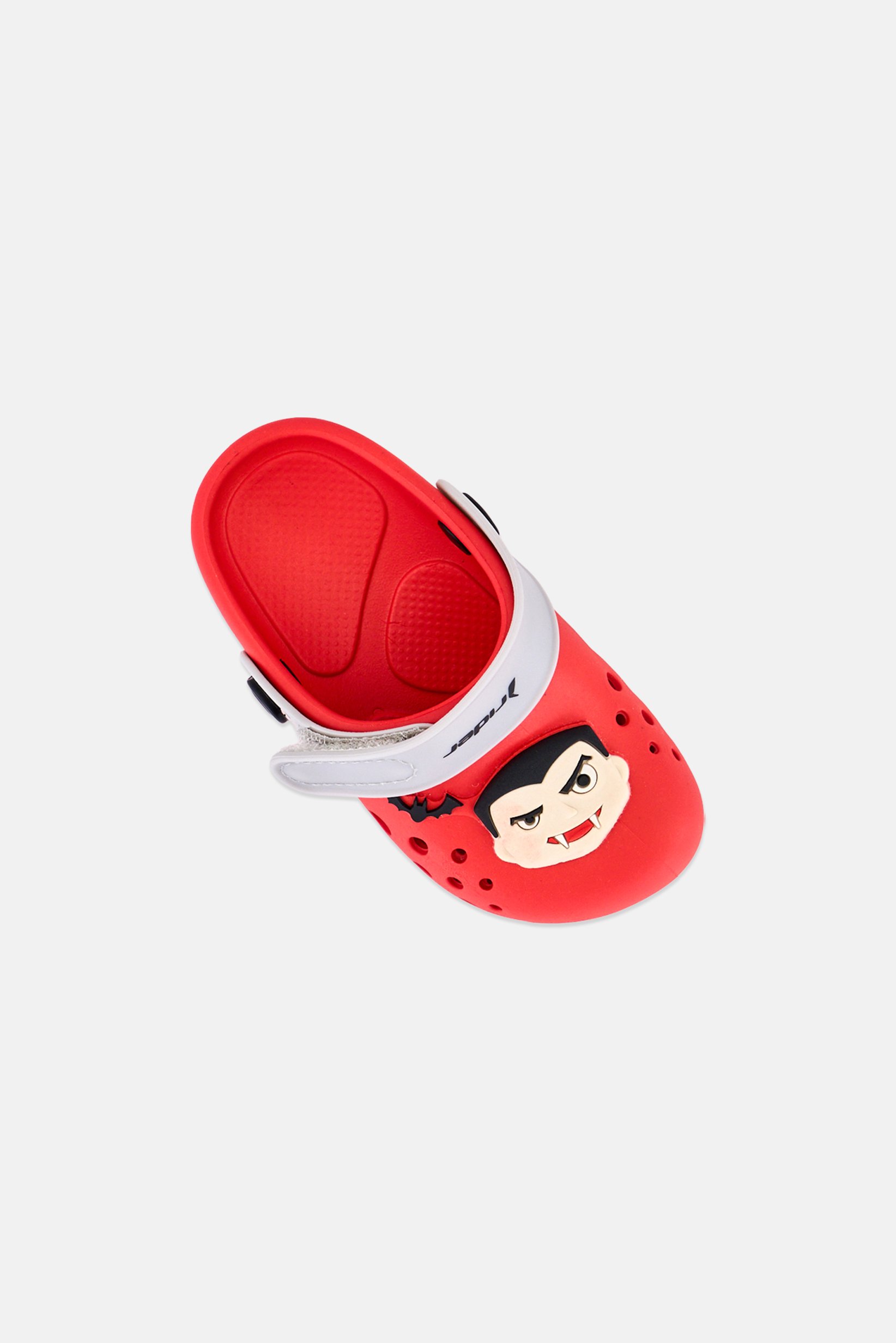 Toddlers Boy Little Monster Clogs, Red
