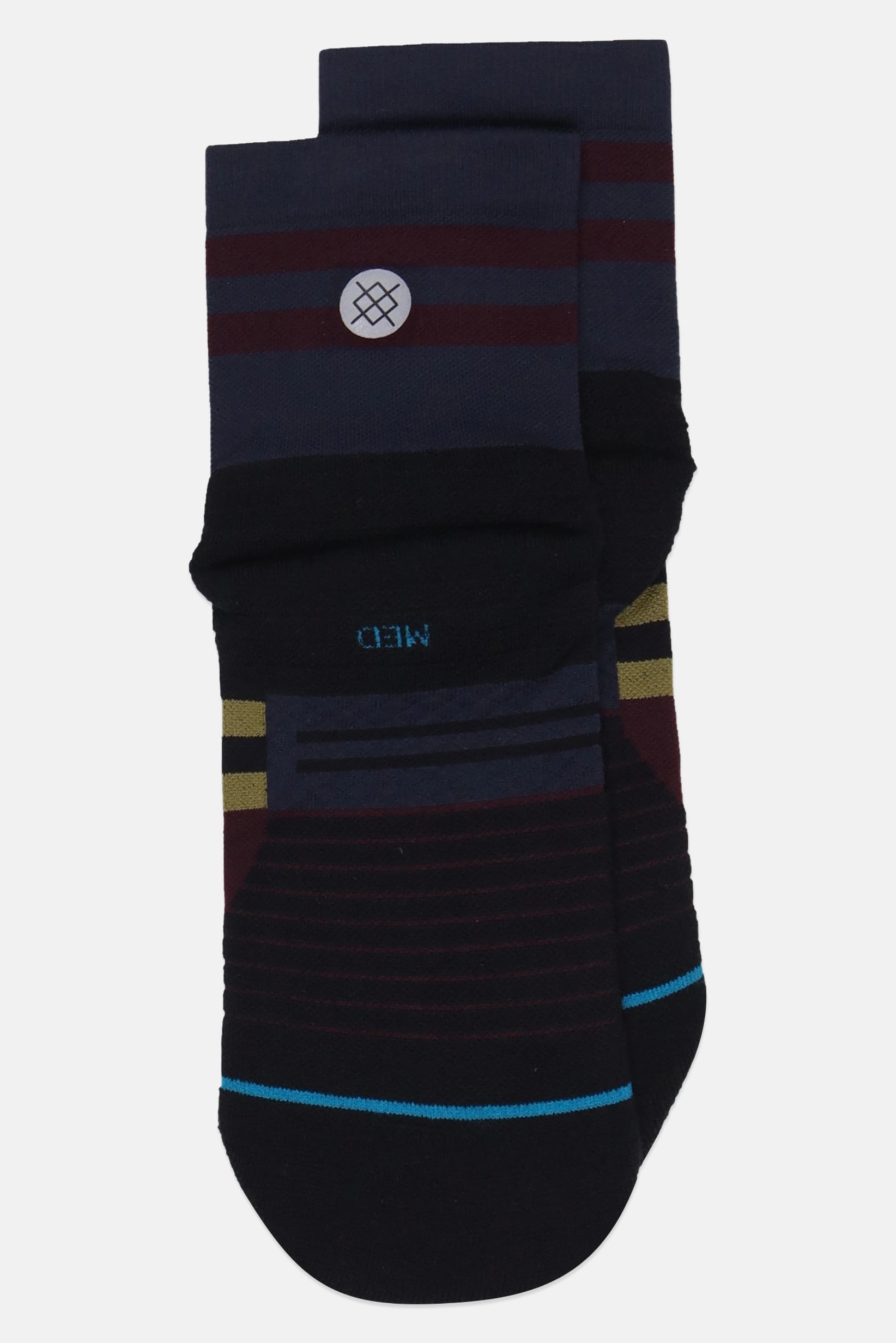 Women Stripe Quarter Socks, Multicolor