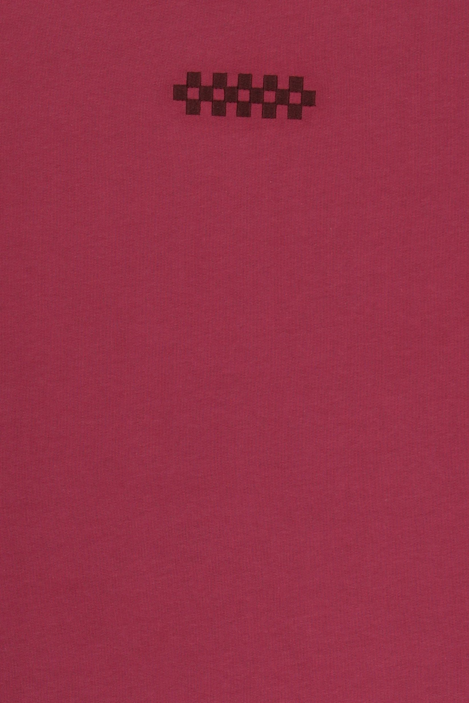 Women Crew Neck Long Sleeve Embroidered Logo Sweatshirt, Rose Pink