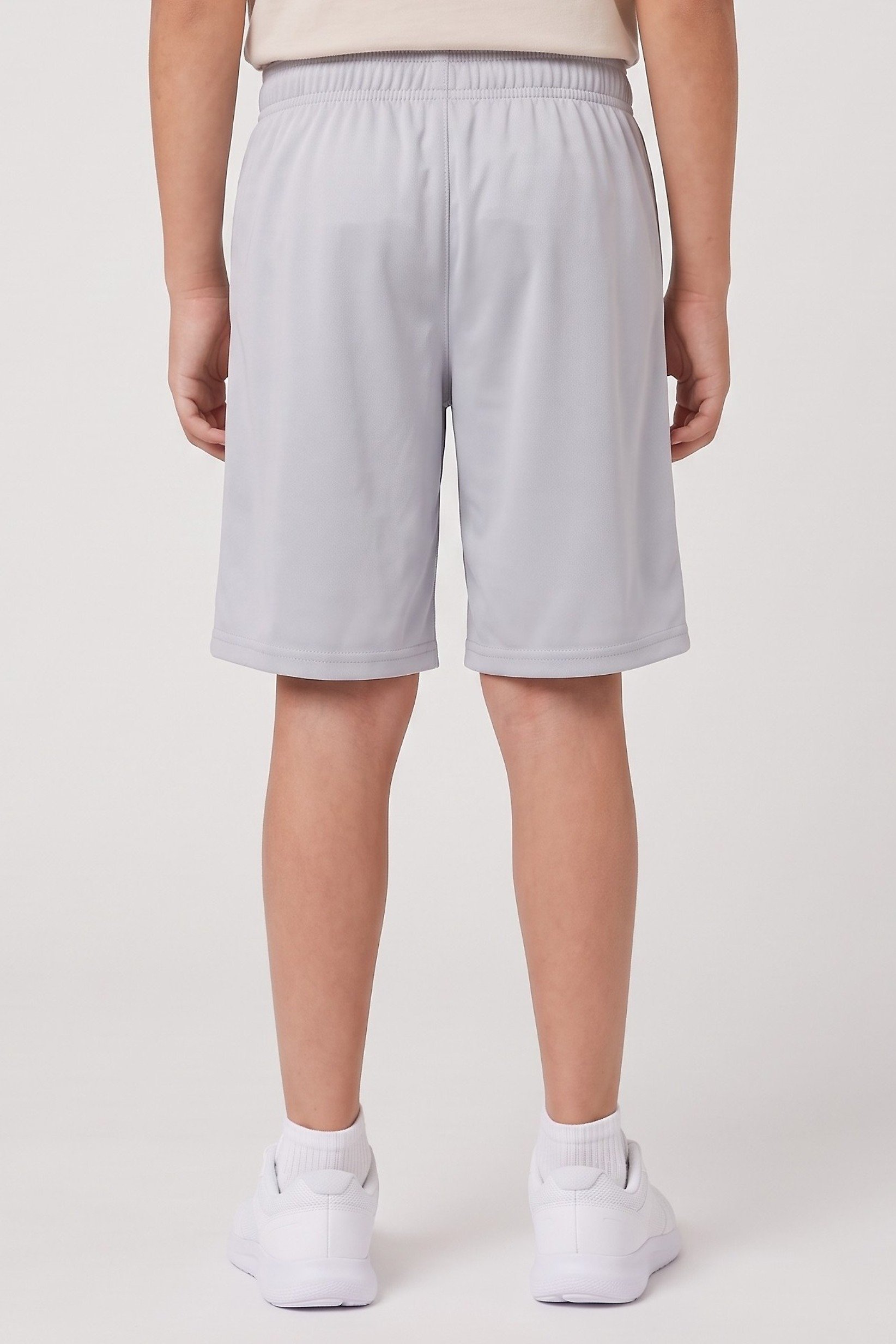 Kids Boy Loose Fit Training Shorts, Grey