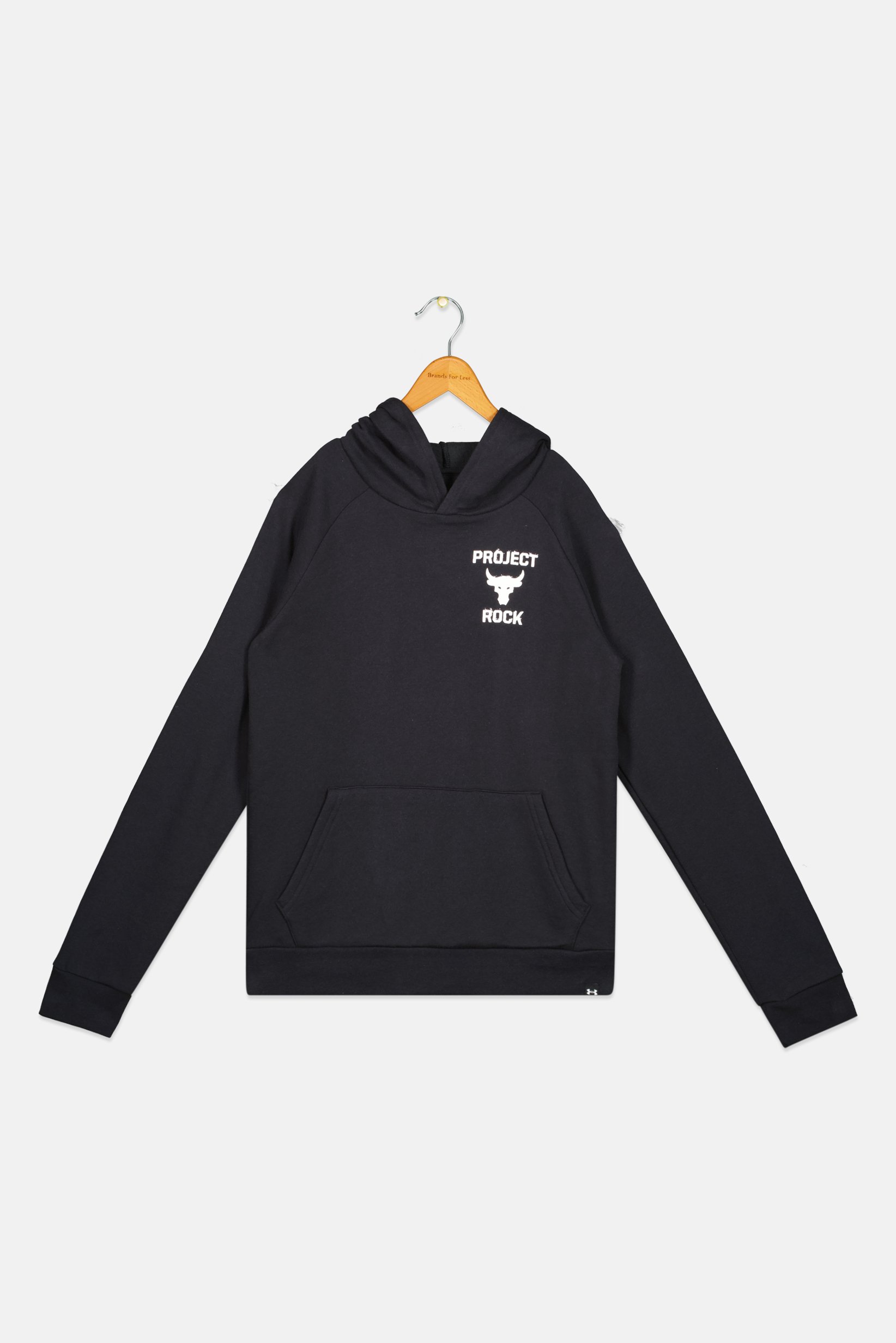 Kids Boy Loose Fit Long Sleeve Training Jacket, Black