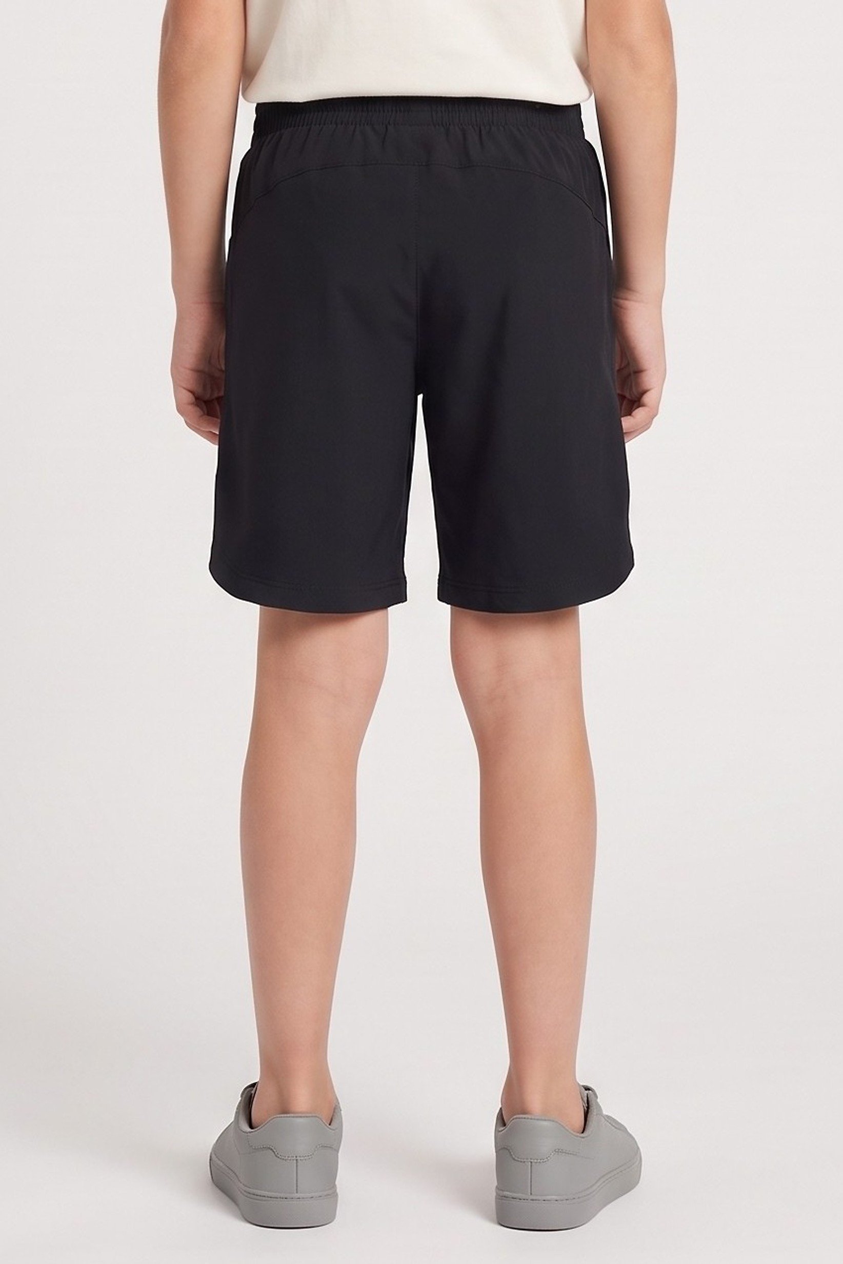 Kids Boy Loose Fit Training Shorts, Black
