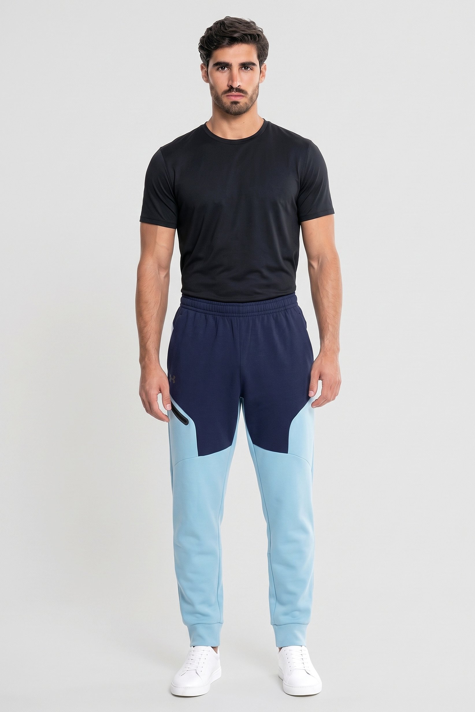 Men Loose Fit Outdoor Sweatpants, Multicolor