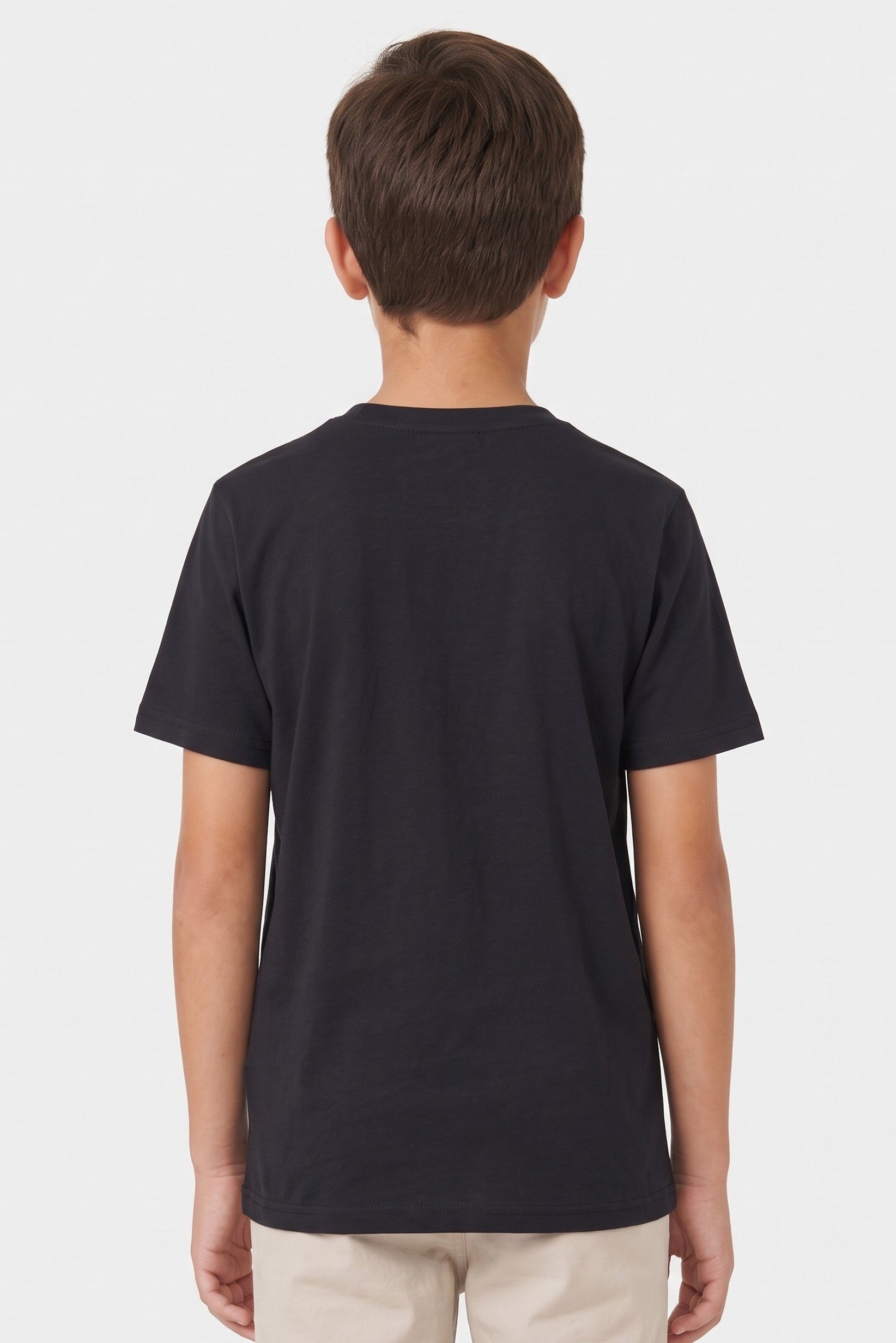Under Armour x Curry Kids Boy Loose Fit Short Sleeve Outdoor Shirt, Black