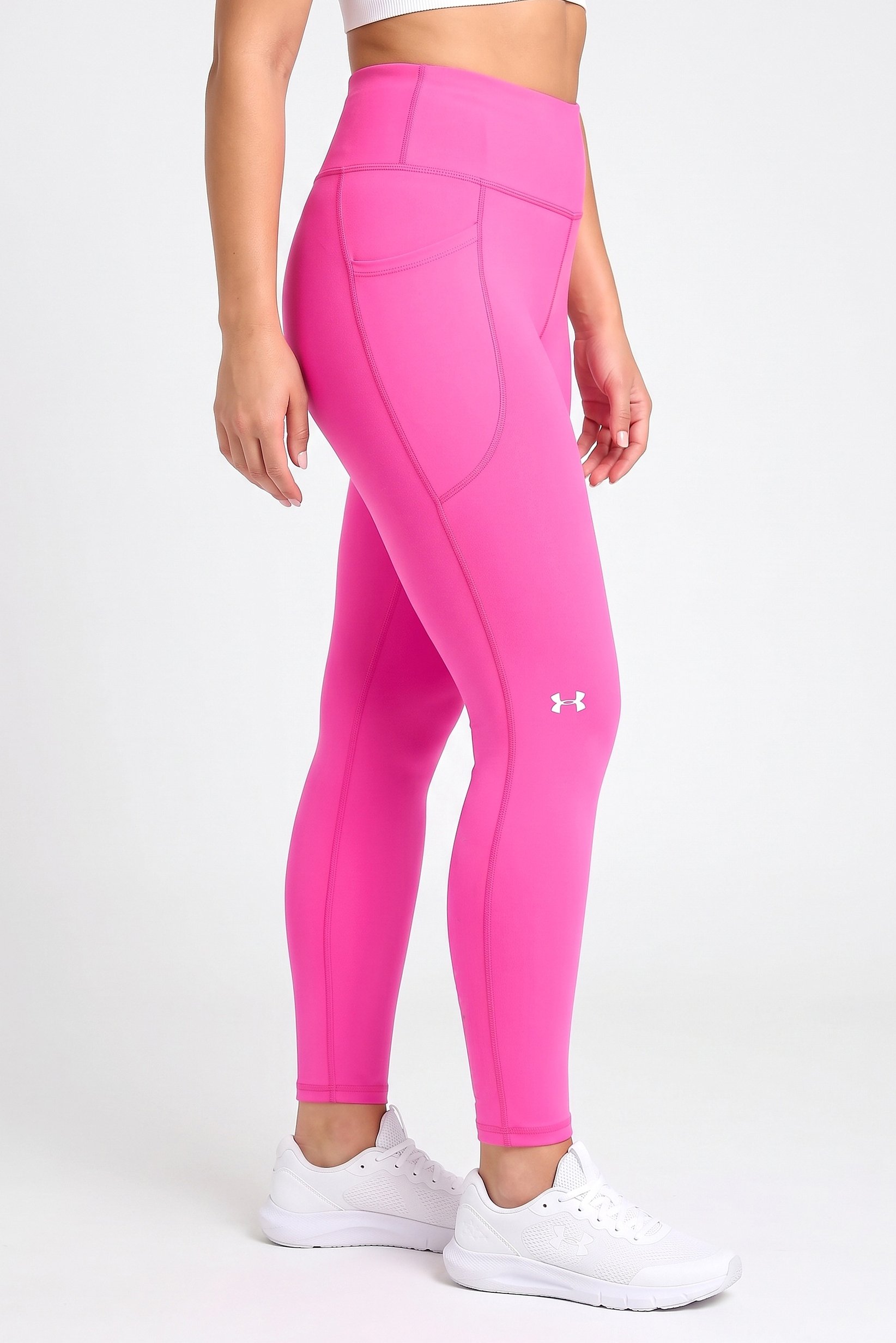 Women Compression Fit Training Legging, Fuchsia