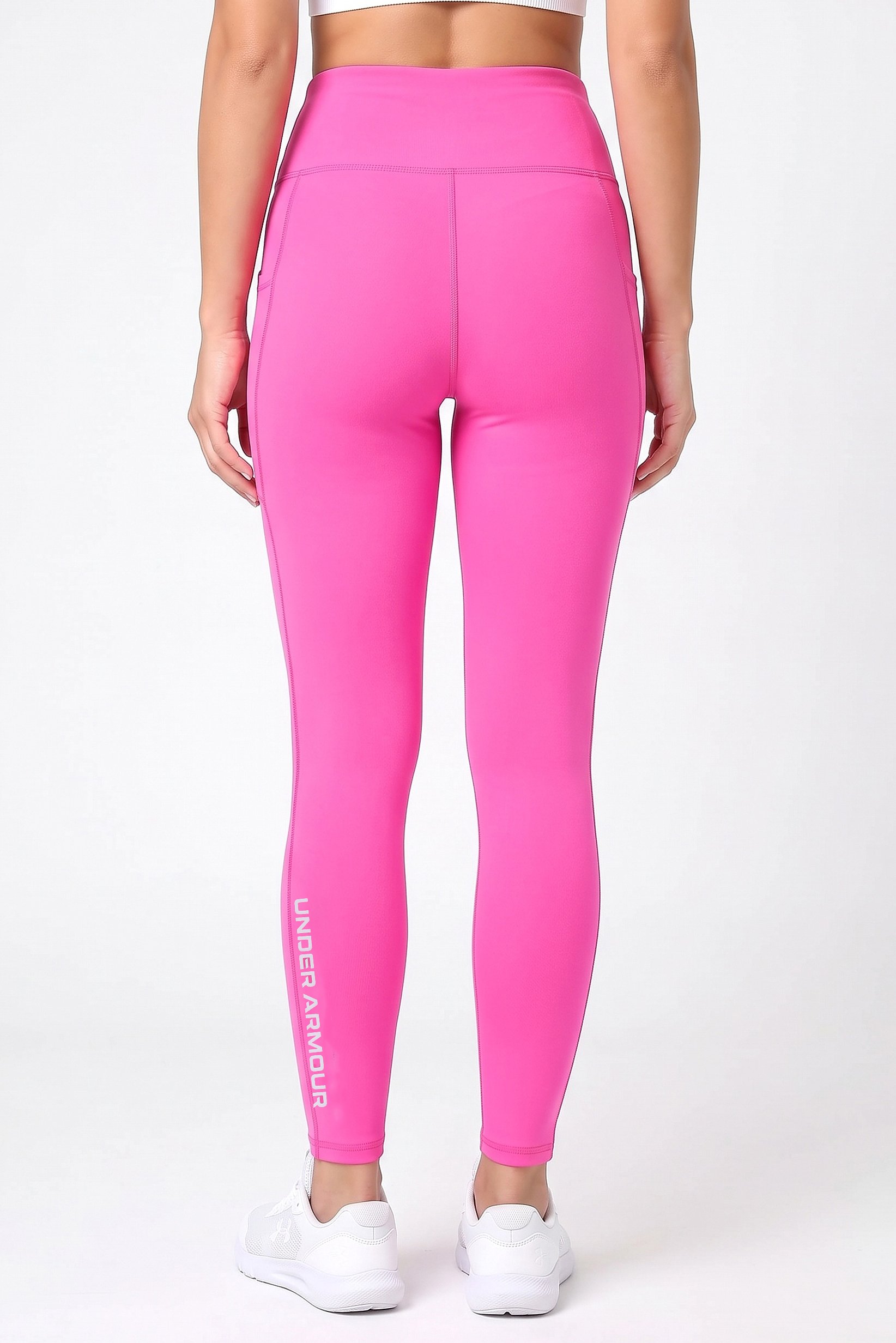 Women Compression Fit Training Legging, Fuchsia