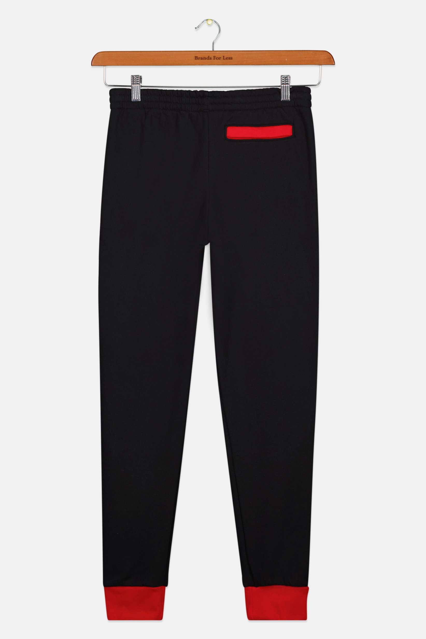 Kids Boy Loose Fit Outdoor Sweatpants, Black