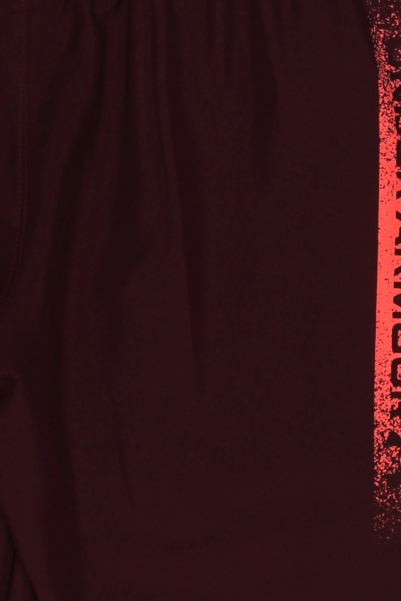 Kids Boy Loose Fit Training Shorts, Maroon