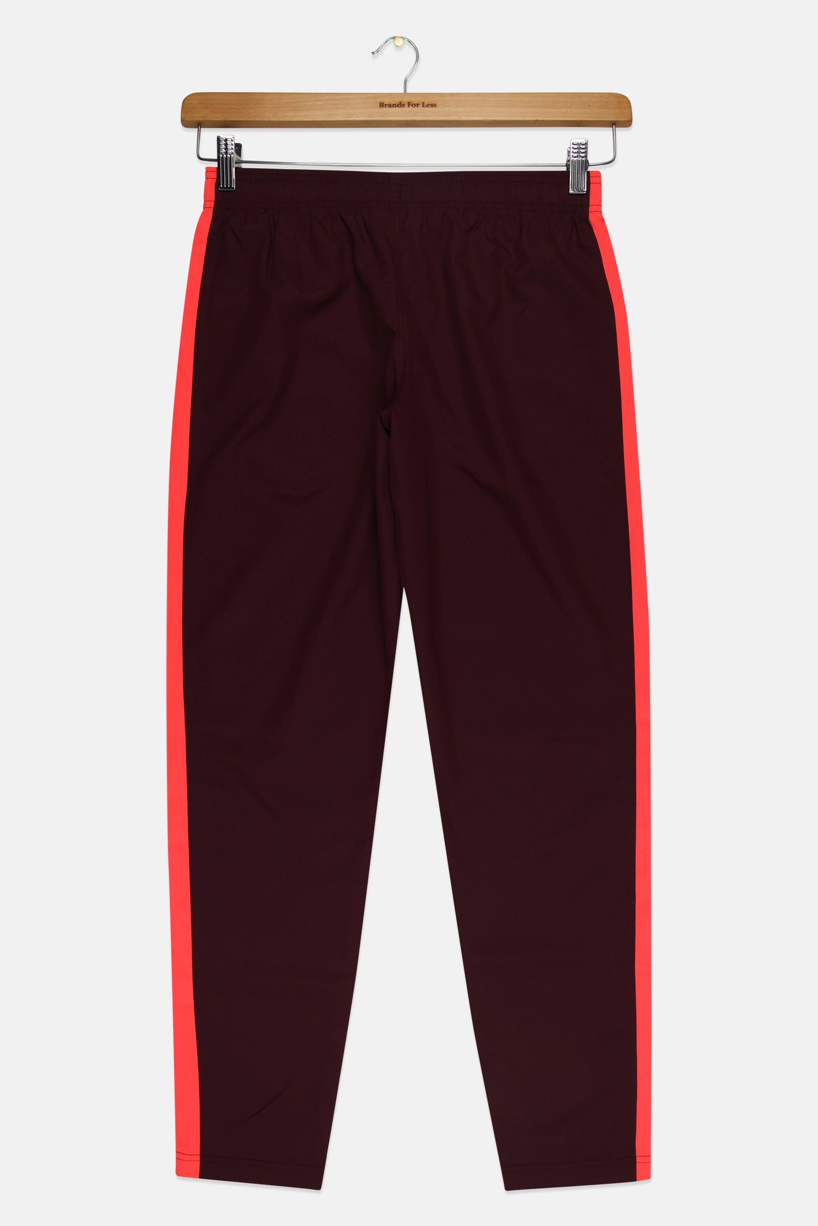 Kids Boy Loose Fit Training Track Pants, Maroon