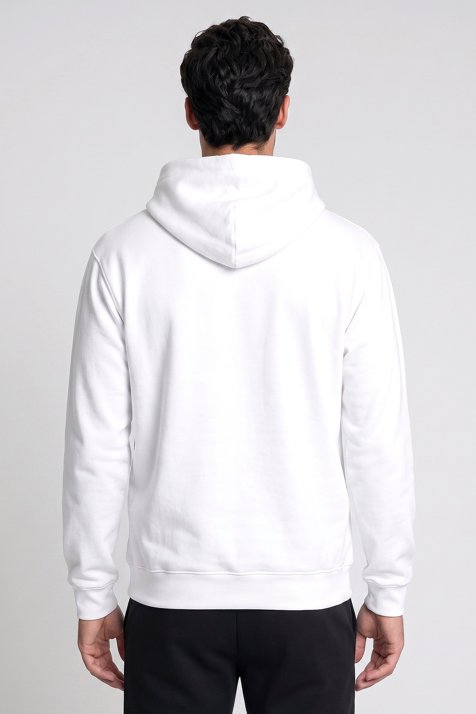 Steph Curry Men Loose Fit Long Sleeve Outdoor Hoodie, White