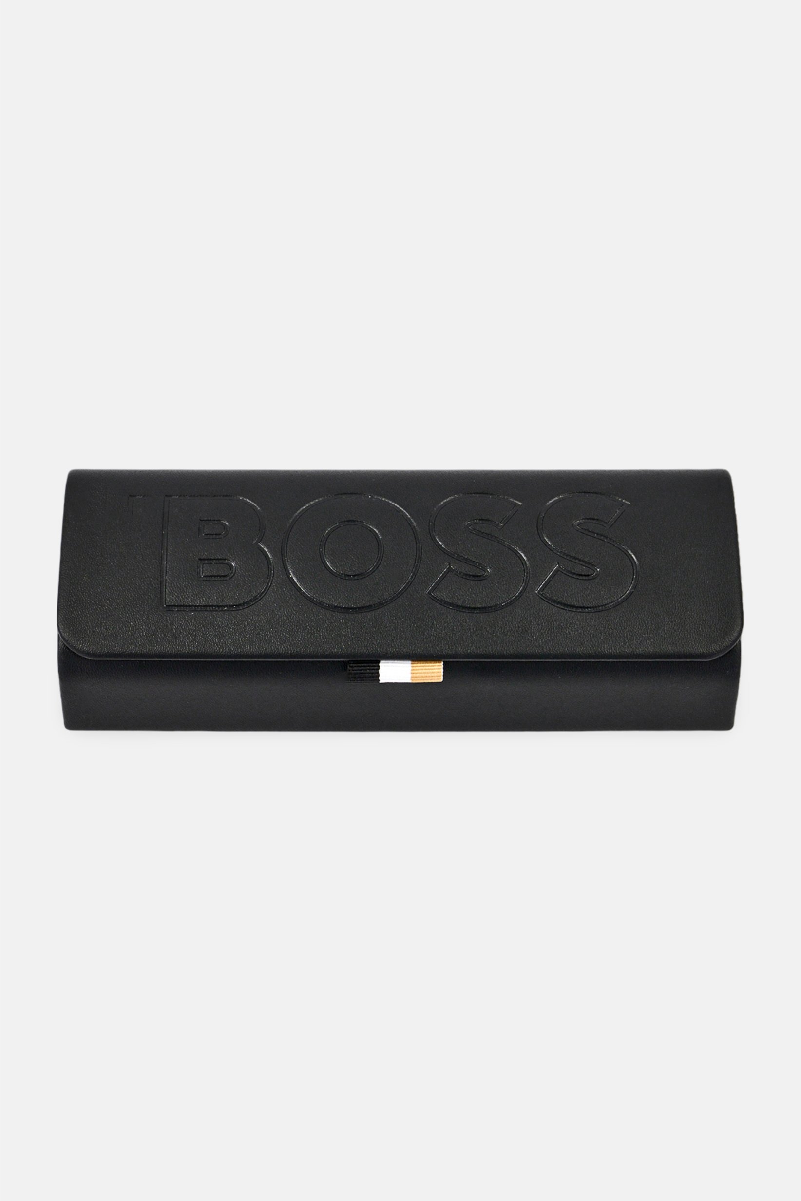 Boss Men BOSS 1739 Rectangular Sunglasses, Black