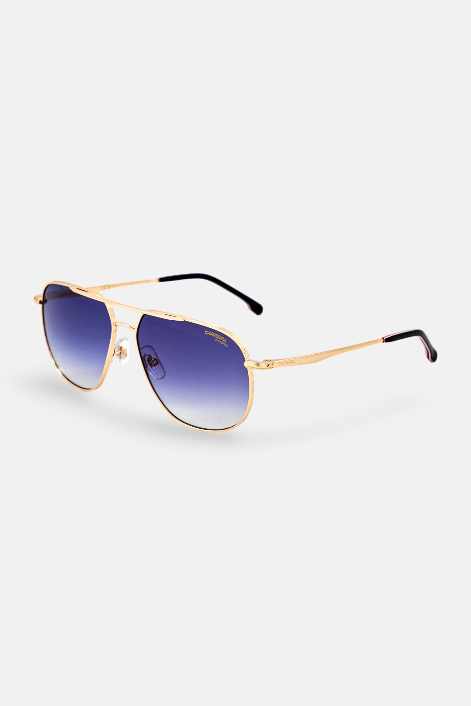 Men 208371OIT6108 Aviator Sunglasses, Gold