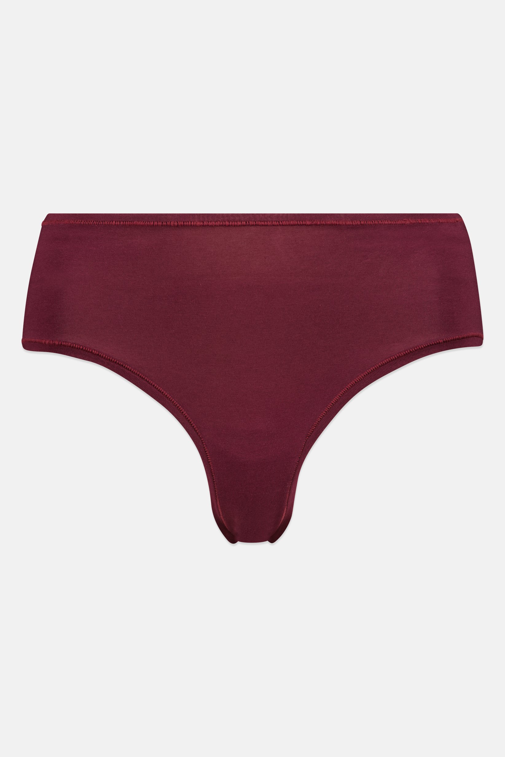 Essentials By Rene Rofe Women 5 Pcs Solid Hi-Cuts Panties, Multicolor