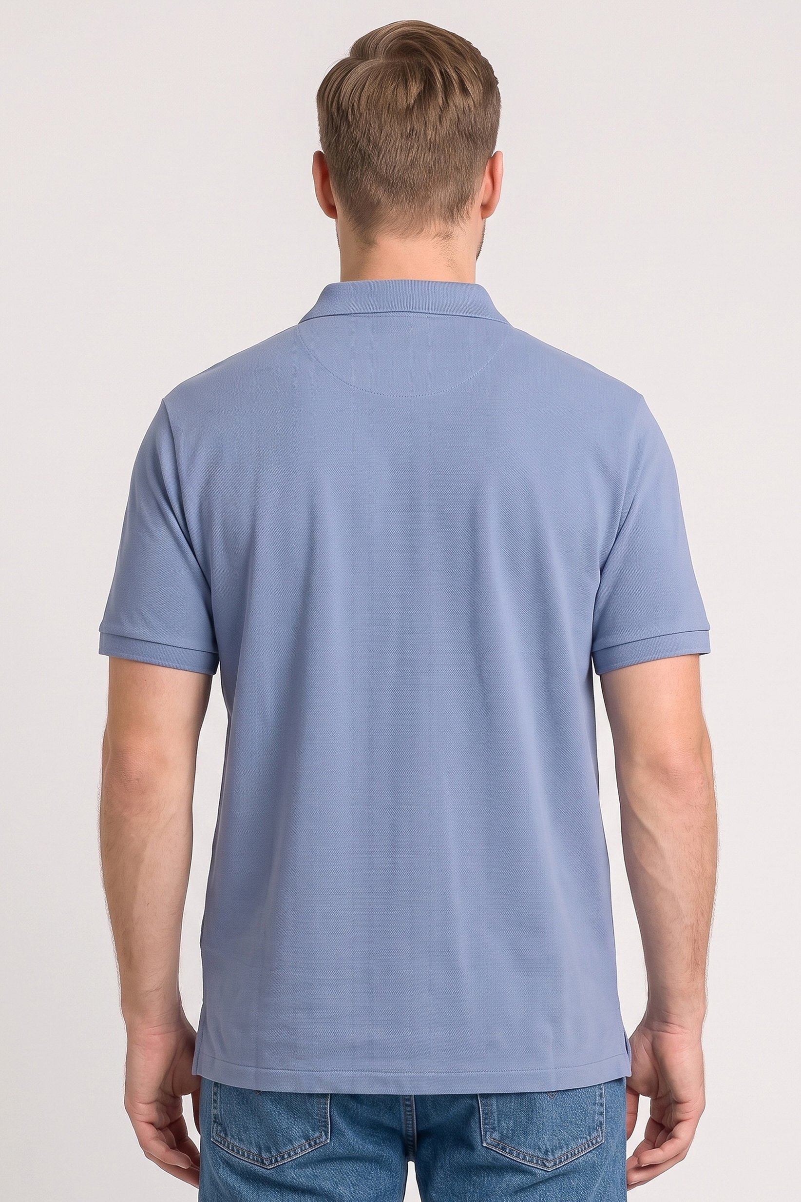 Polo Ralph Lauren Men Short Sleeve Embroidered Logo Polo Shirt, Slate Blue