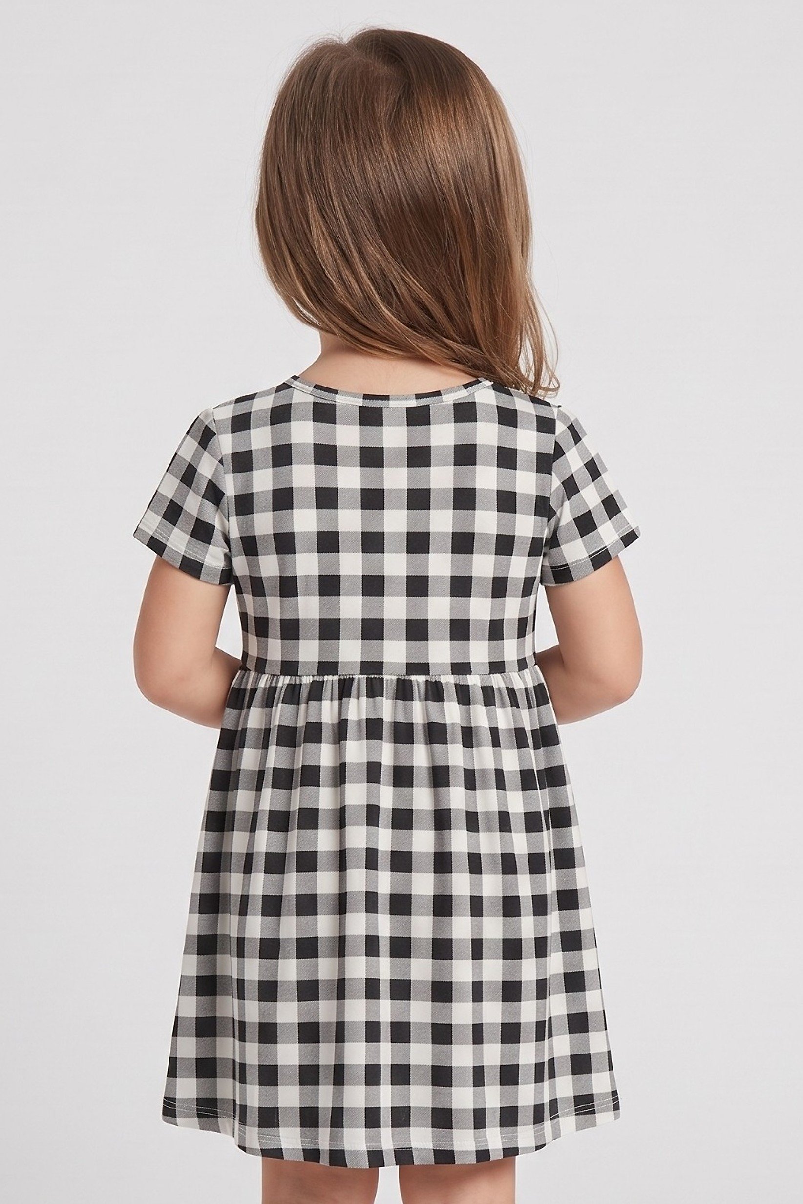 Toddlers Girl 2 Pcs Allover Print Dress, Multicolor