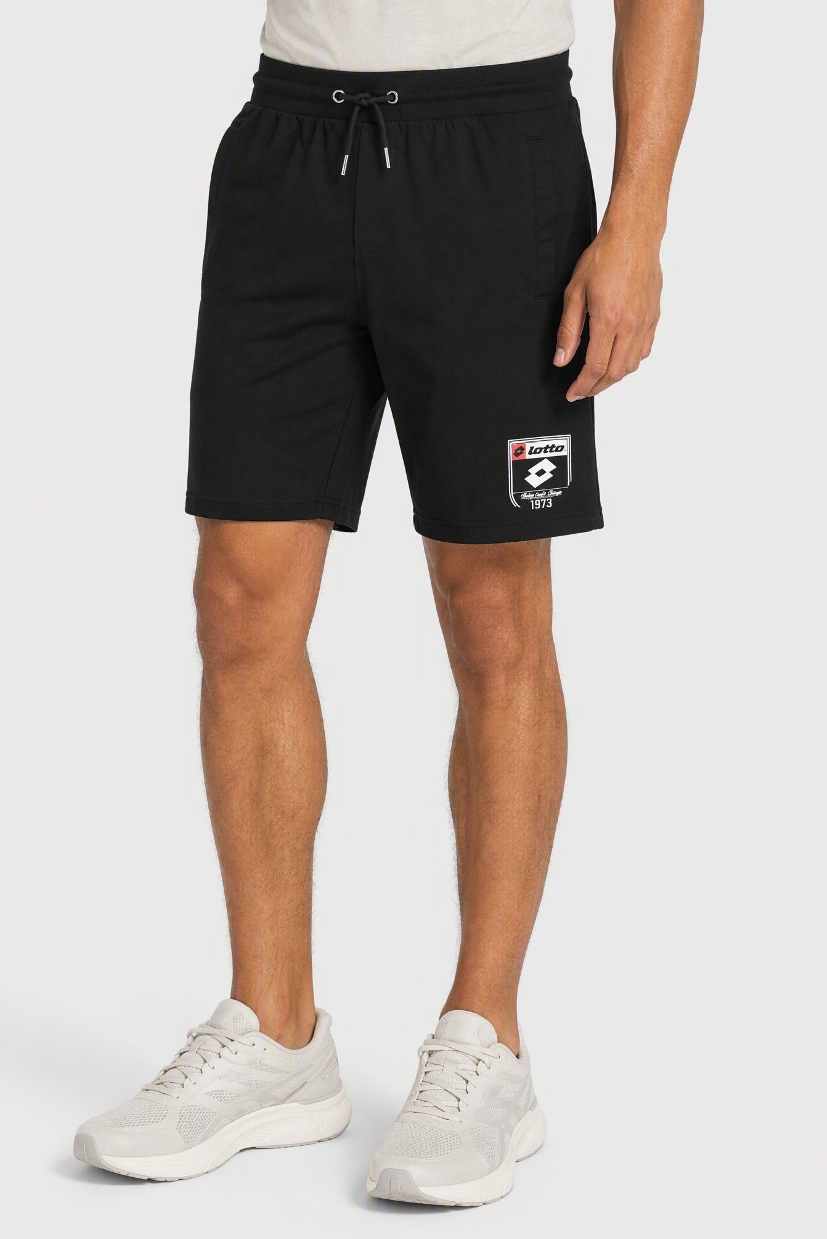 Men Sportswear Fit Outdoor Shorts, Black