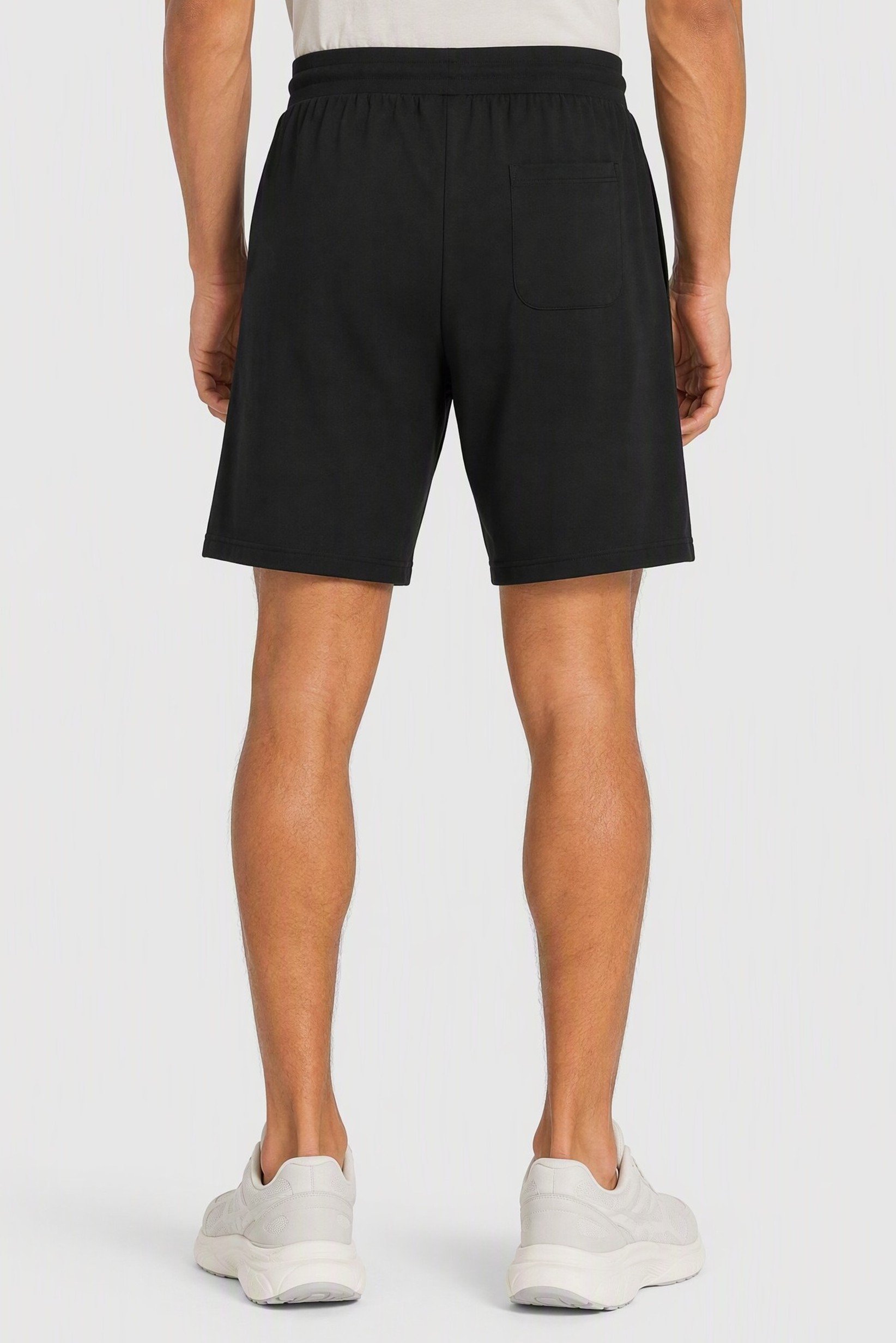 Men Sportswear Fit Outdoor Shorts, Black