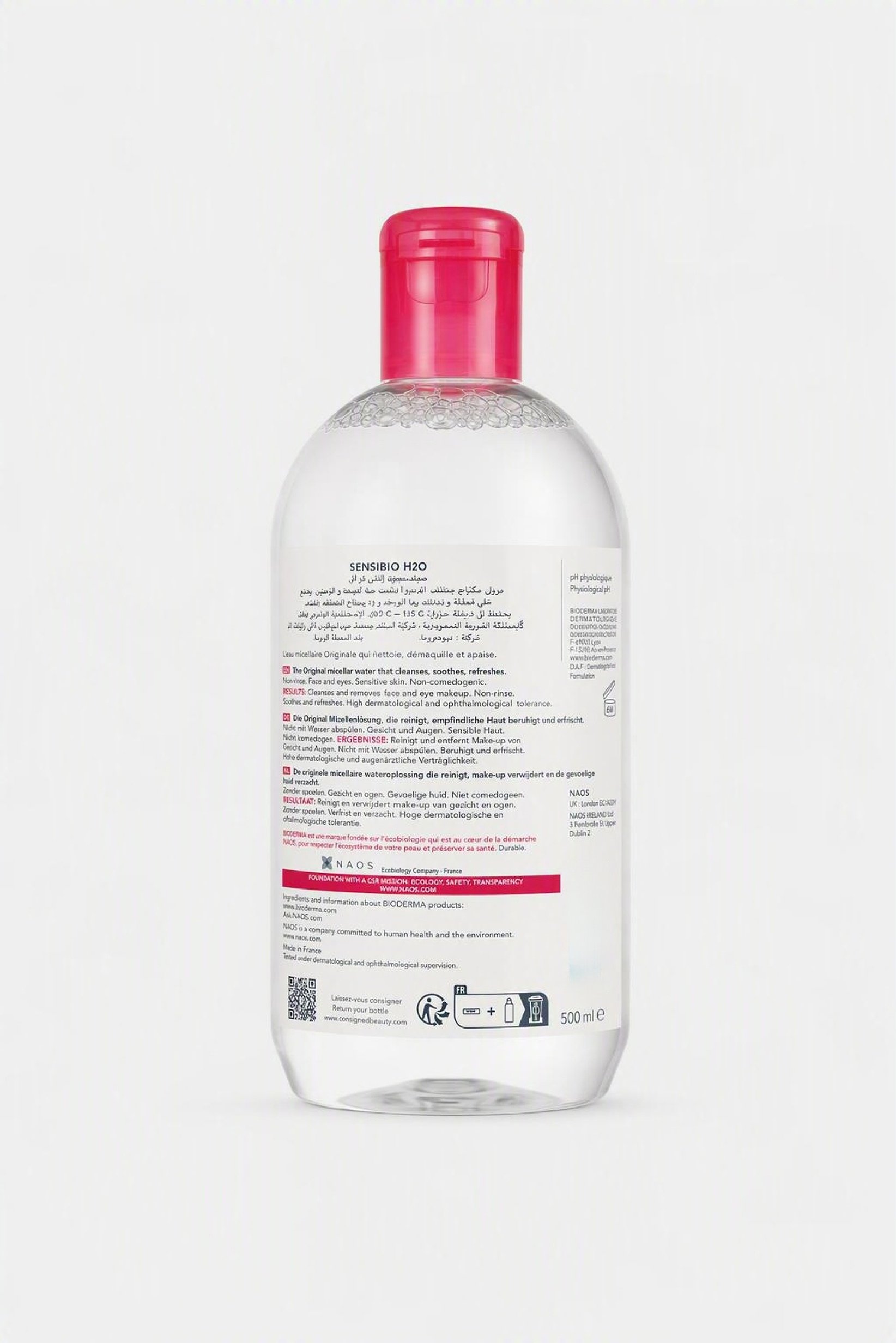 Sensibio H2O Micellar Water, 500ml