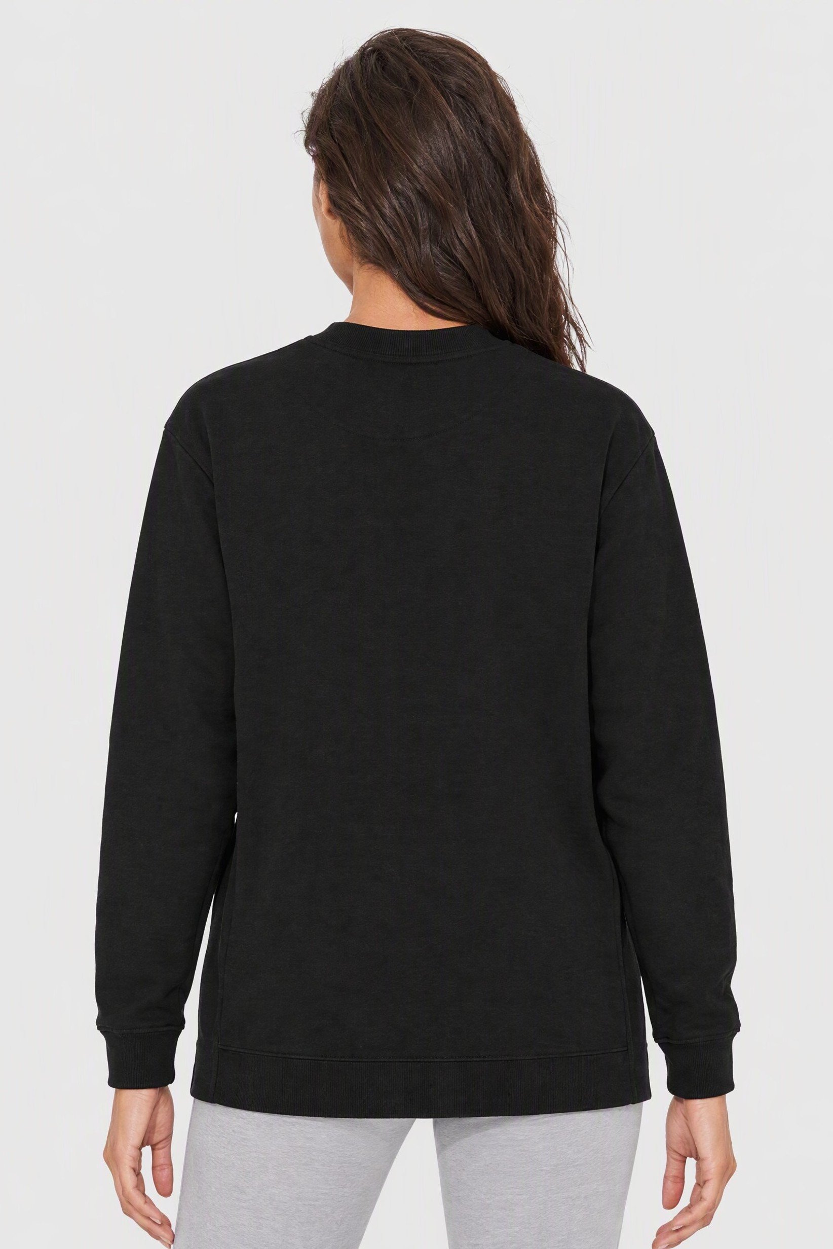 Adidas x Stella McCartney Women Loose Fit Training Sweatshirt, Black