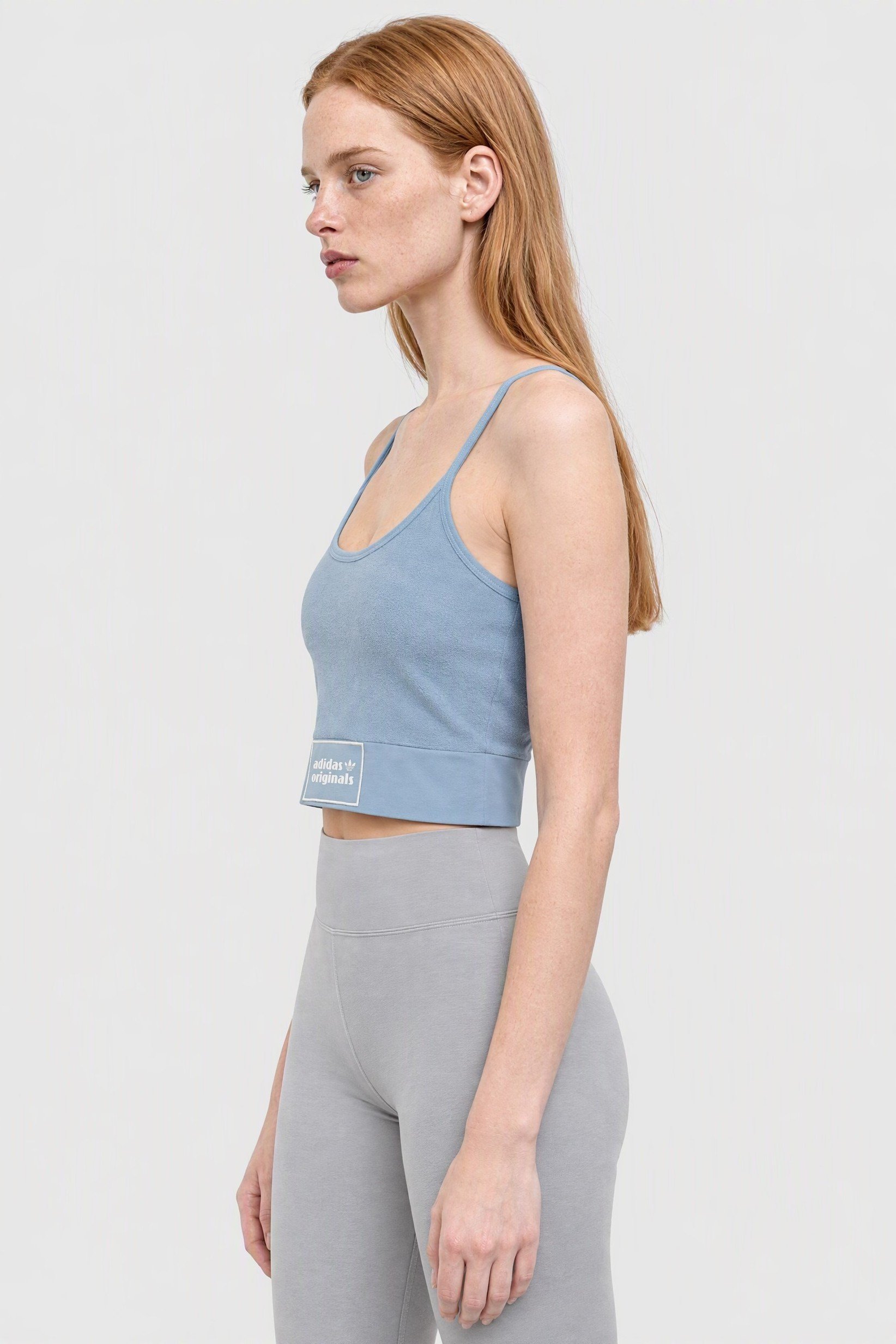 Women Sportswear Fit Sleeveless Outdoor Tank Top, Blue